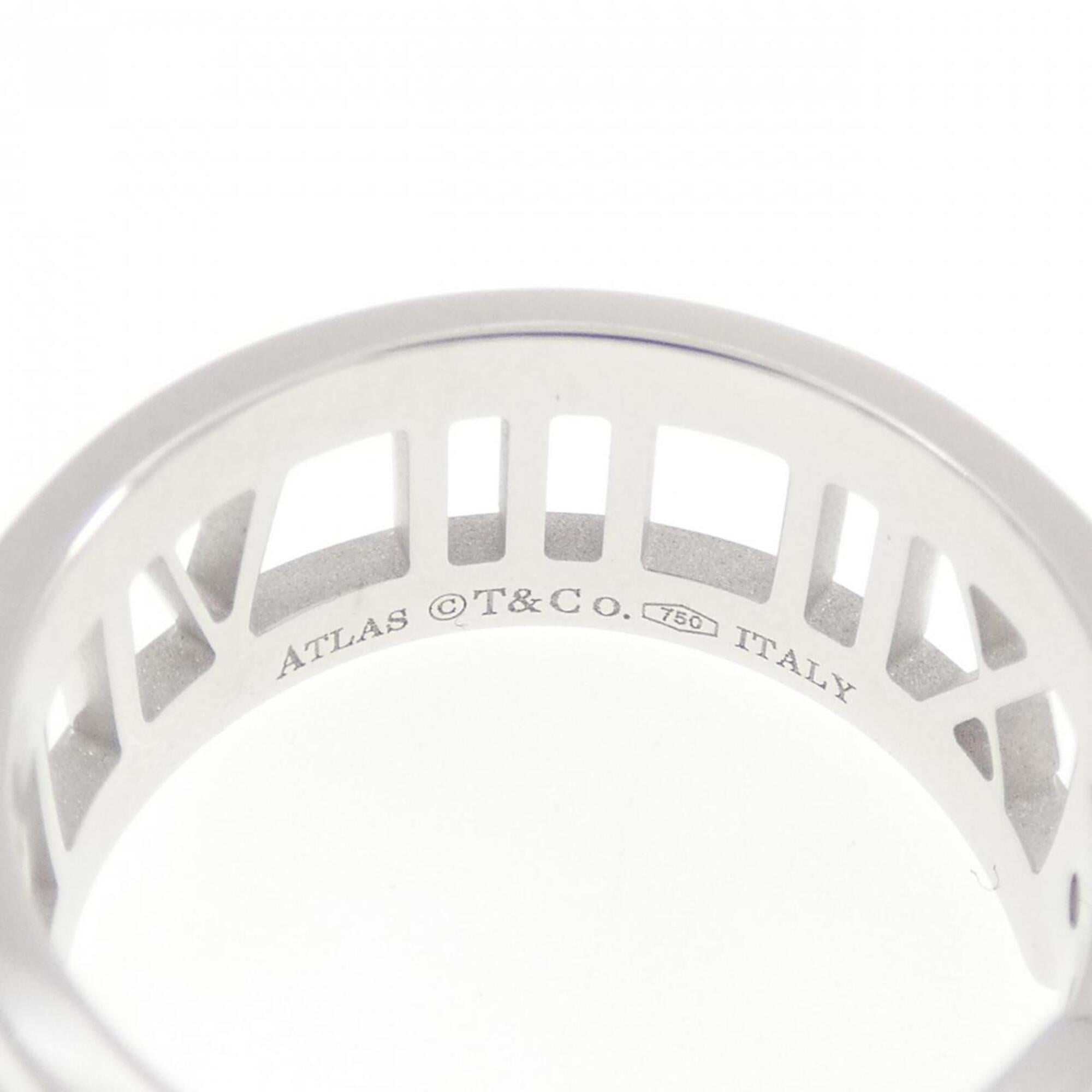 Tiffany White Gold (18K) Band Ring (Pre-Owned)