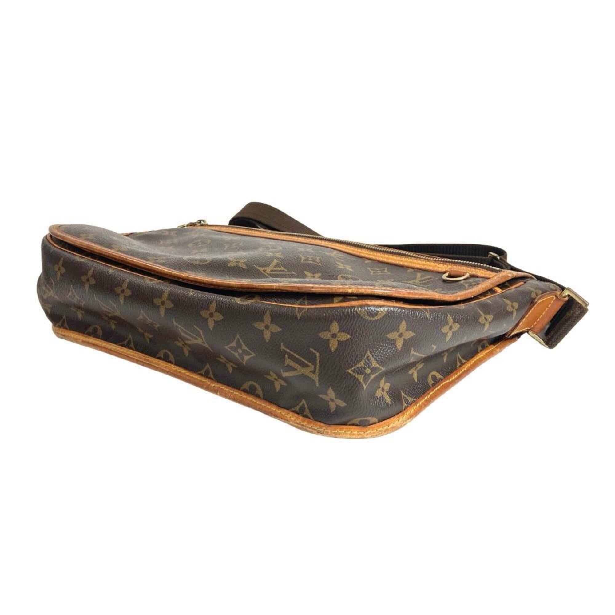 Louis Vuitton Brown Monogram Canvas Messenger Bag Shoulder Bag (Pre-Owned)