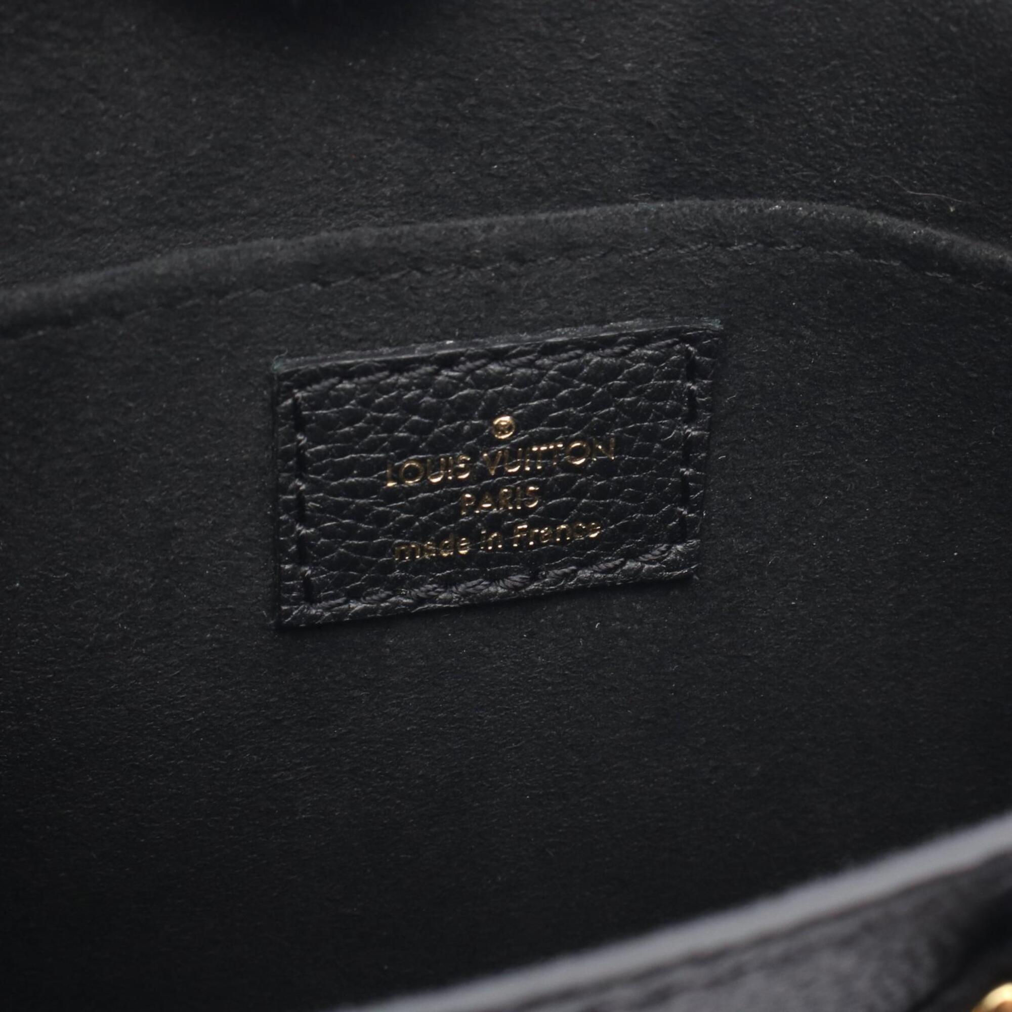 Louis Vuitton Black Noir Monogram Empreinte Handbag (Pre-Owned)