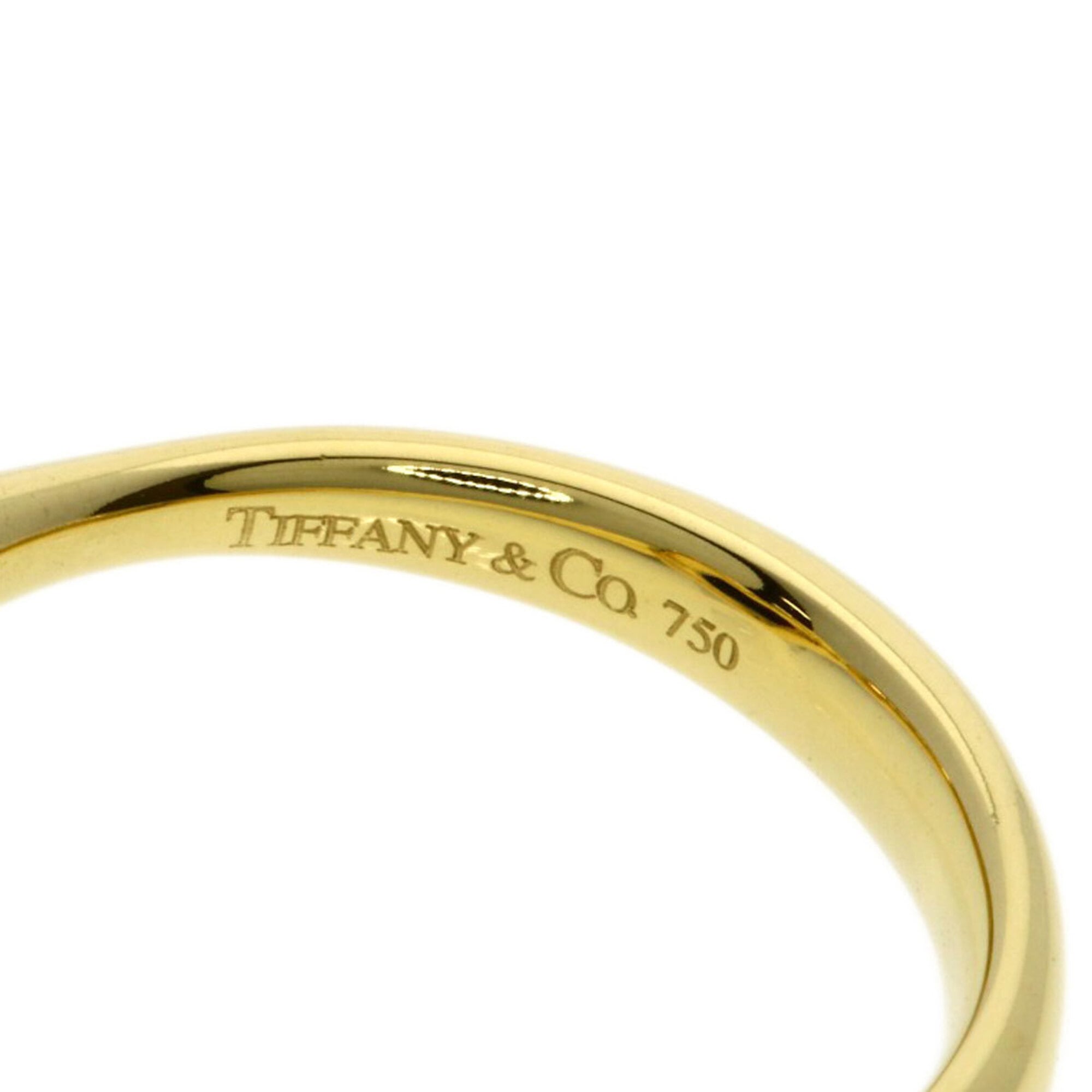 Tiffany Open Heart Yellow Gold (18K) Band Ring (Pre-Owned)