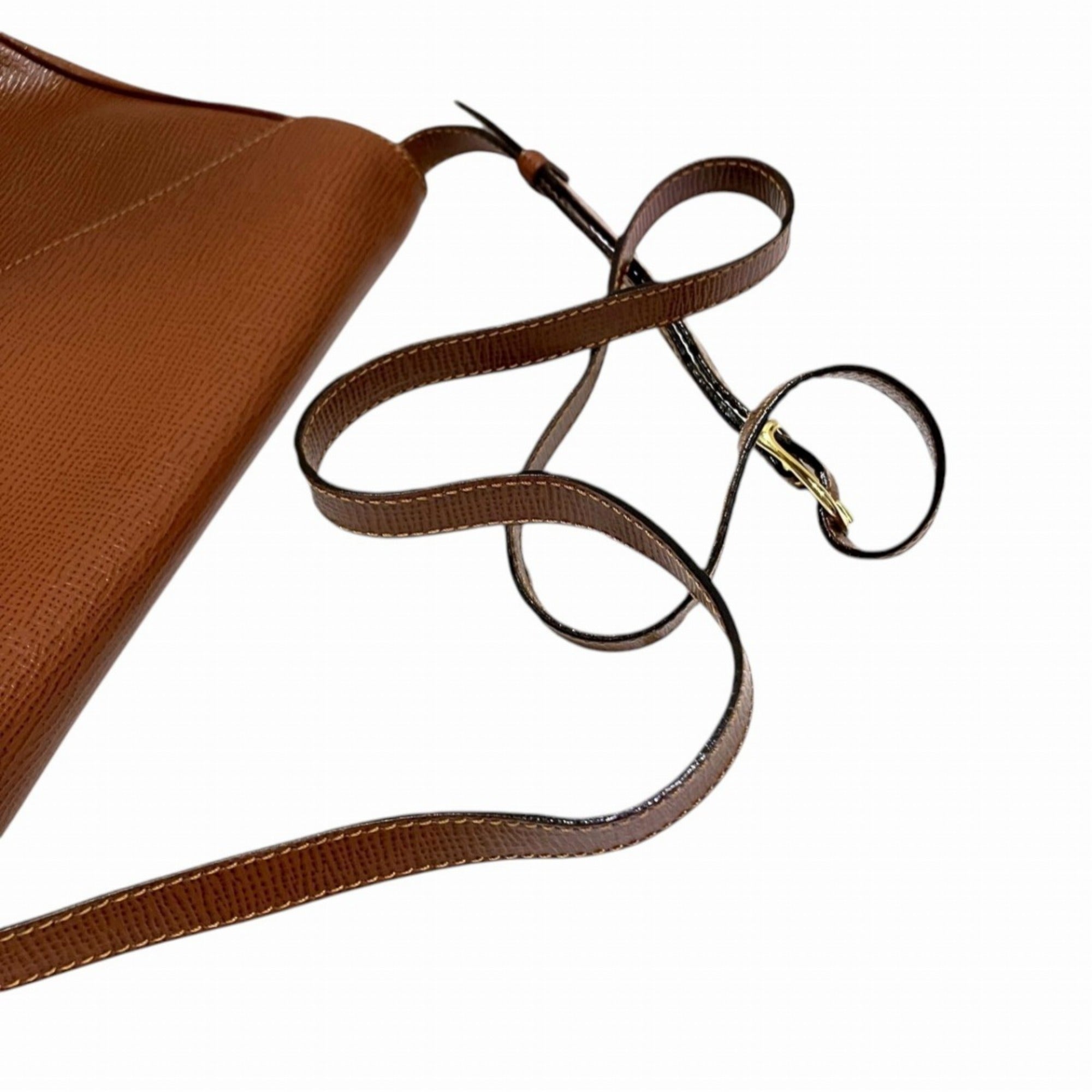 Celine Brown Leather Shoulder Bag (Pre-Owned)