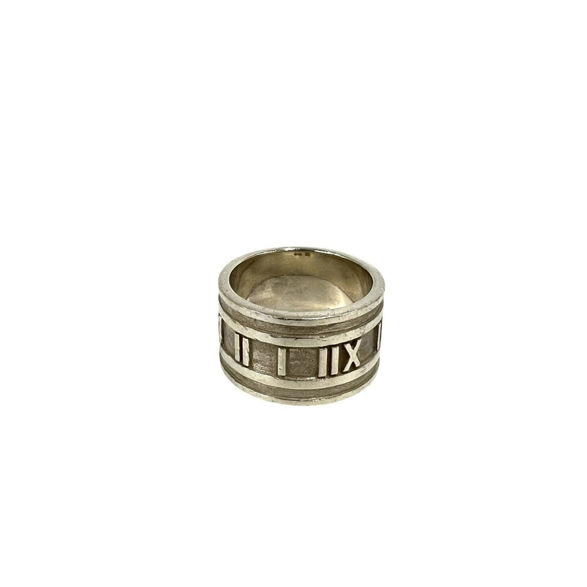 Tiffany Silver Silver 925 Band Ring (Pre-Owned)