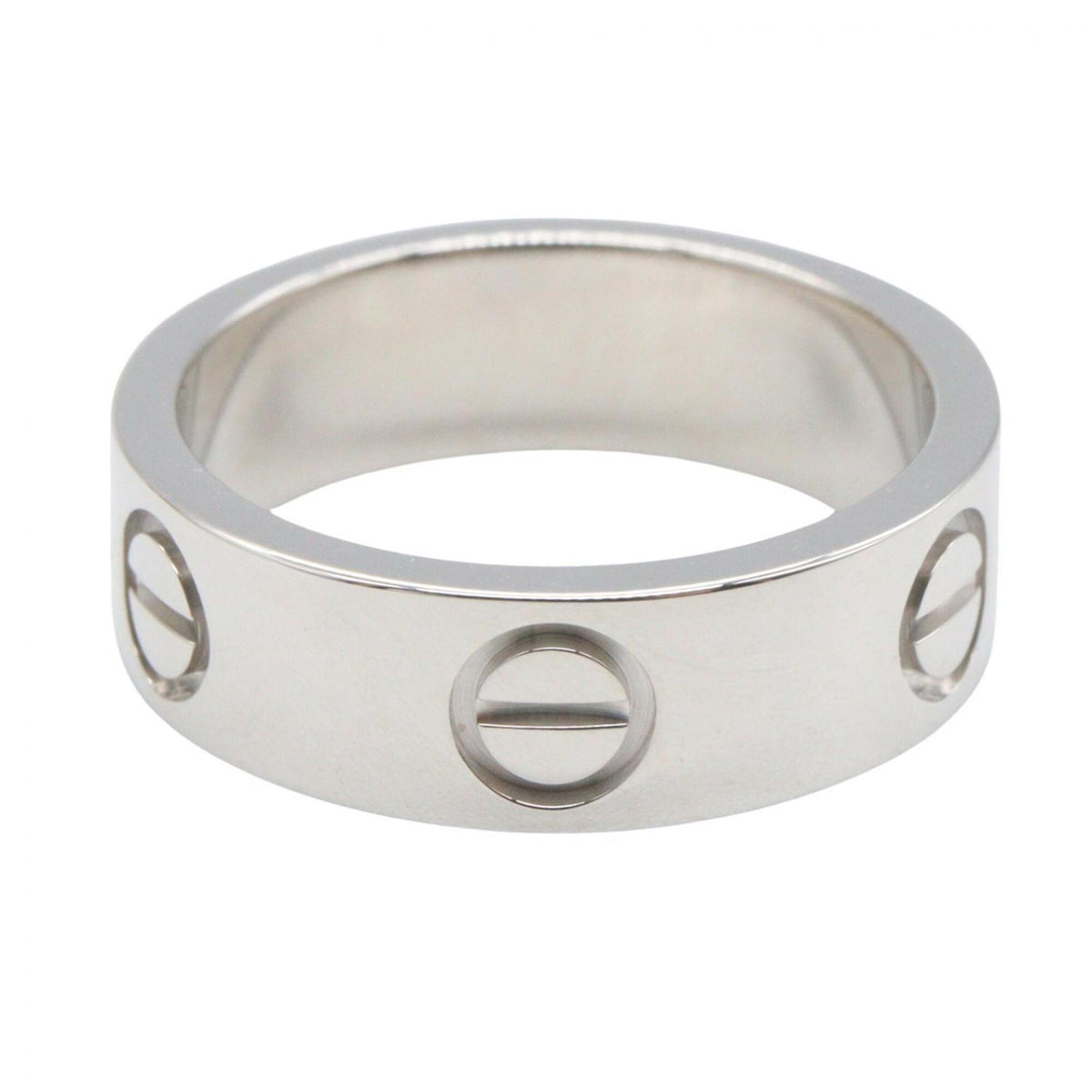 Cartier White Gold White Gold (18K) Band Ring (Pre-Owned)