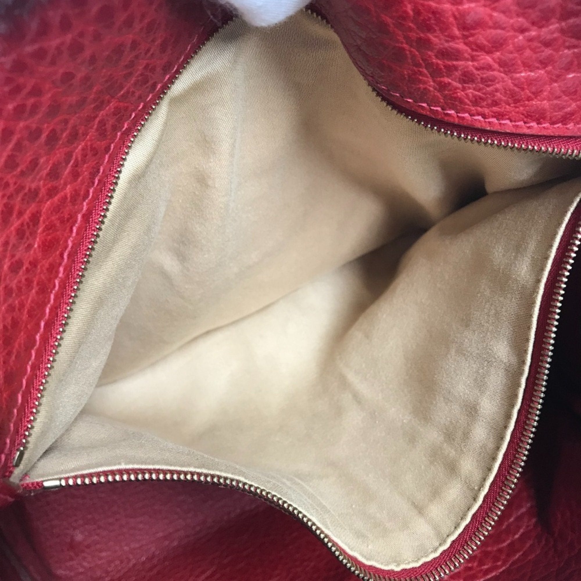 Hermes Green Red Color Yellow Wool Leather Shoulder Bag Tote Bag (Pre-Owned)