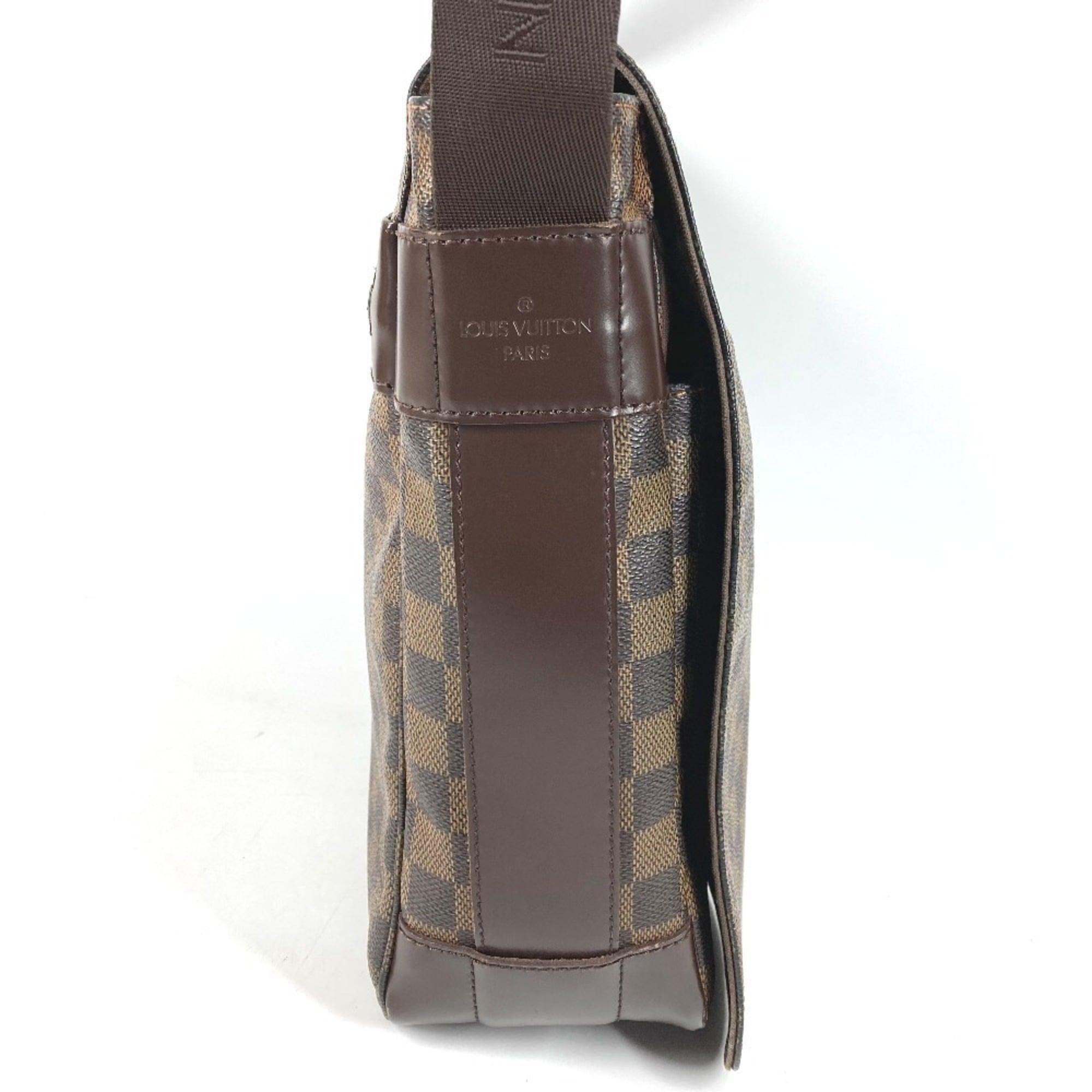 Louis Vuitton Brown Damier Canvas Messenger Bag Shoulder Bag (Pre-Owned)