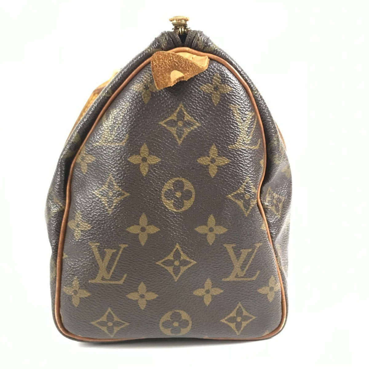 Louis Vuitton Monogram Brown Monogram Boston Bag Handbag (Pre-Owned)