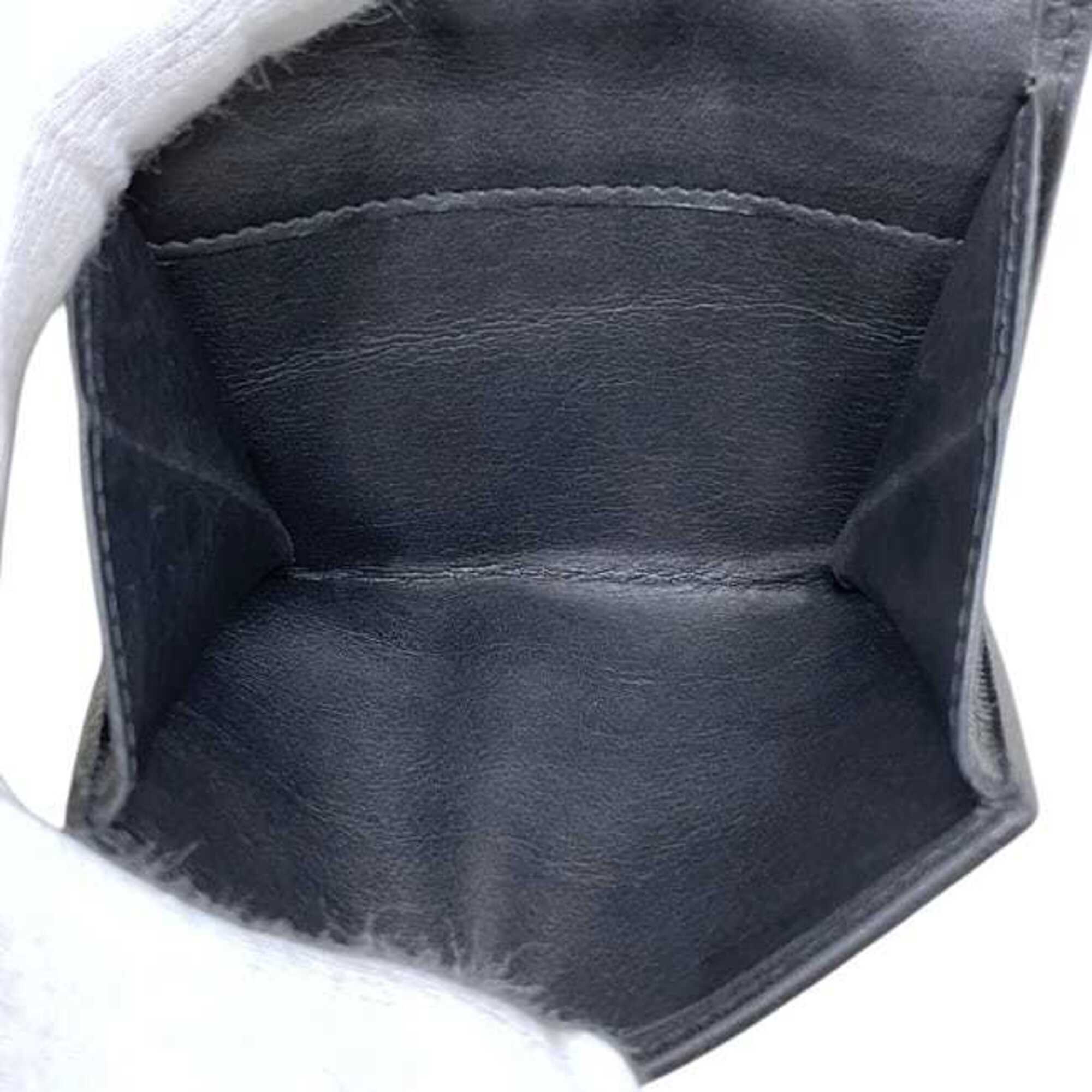 Loewe Black Suede Leather Wallet (Bi-Fold) (Pre-Owned)