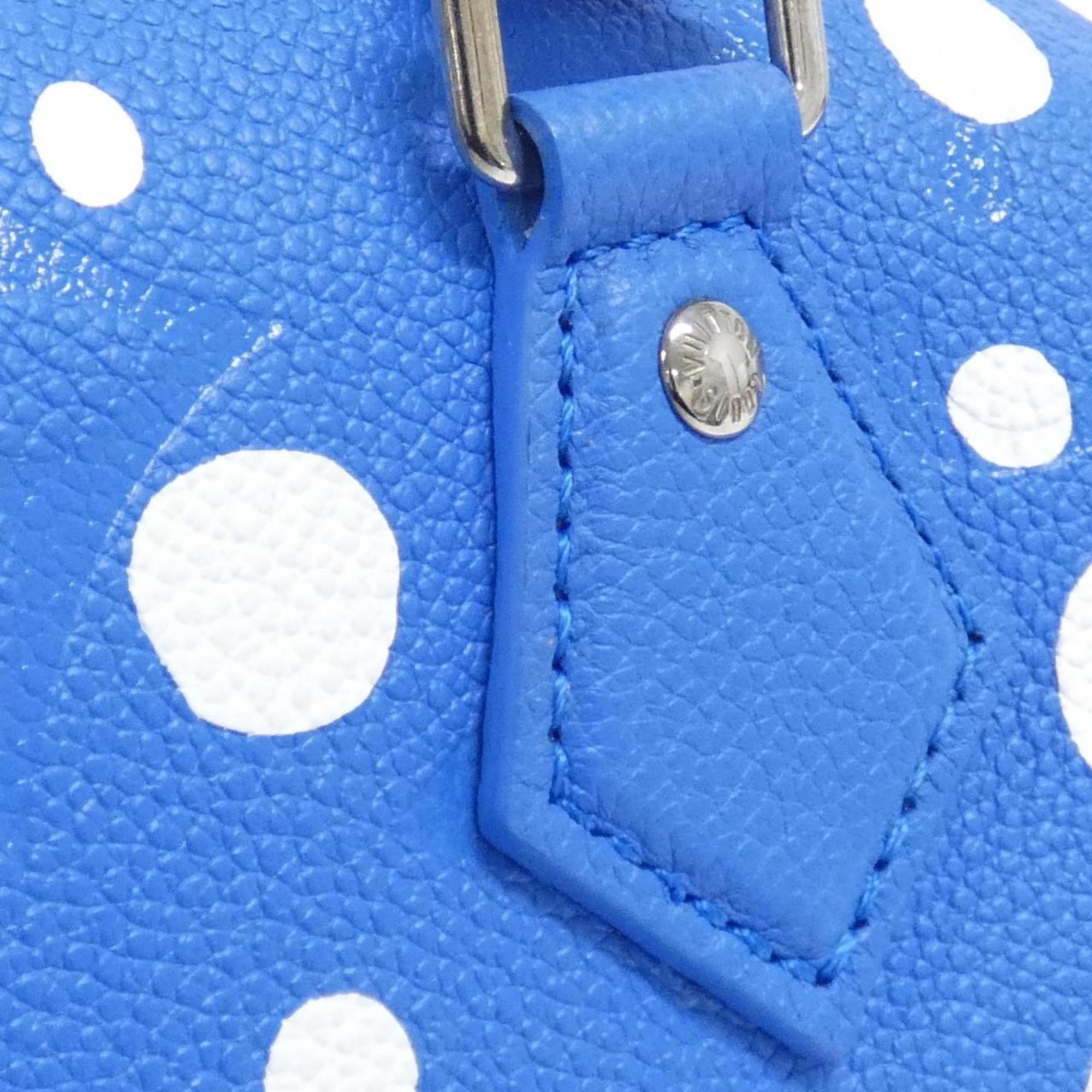 Louis Vuitton Blue Leather Shoulder Bag (Pre-Owned)