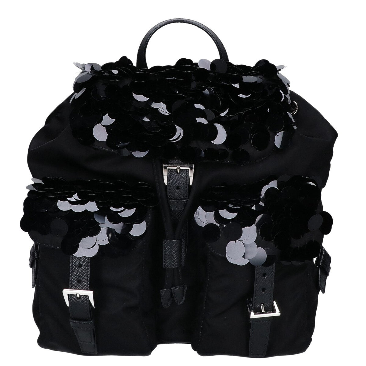 Prada Black Nylon Backpack (Pre-Owned)