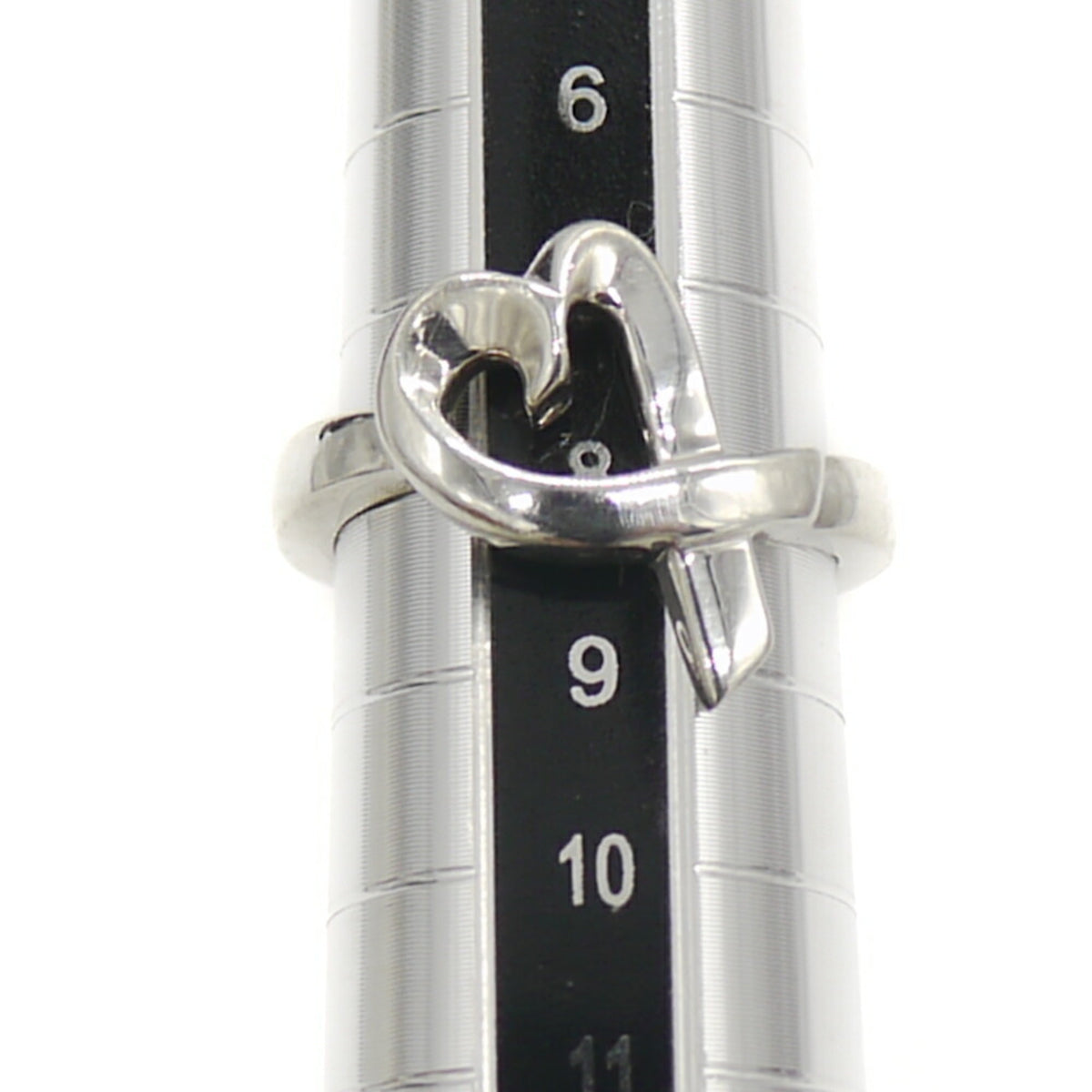 Tiffany Silver Silver 925 Band Ring (Pre-Owned)