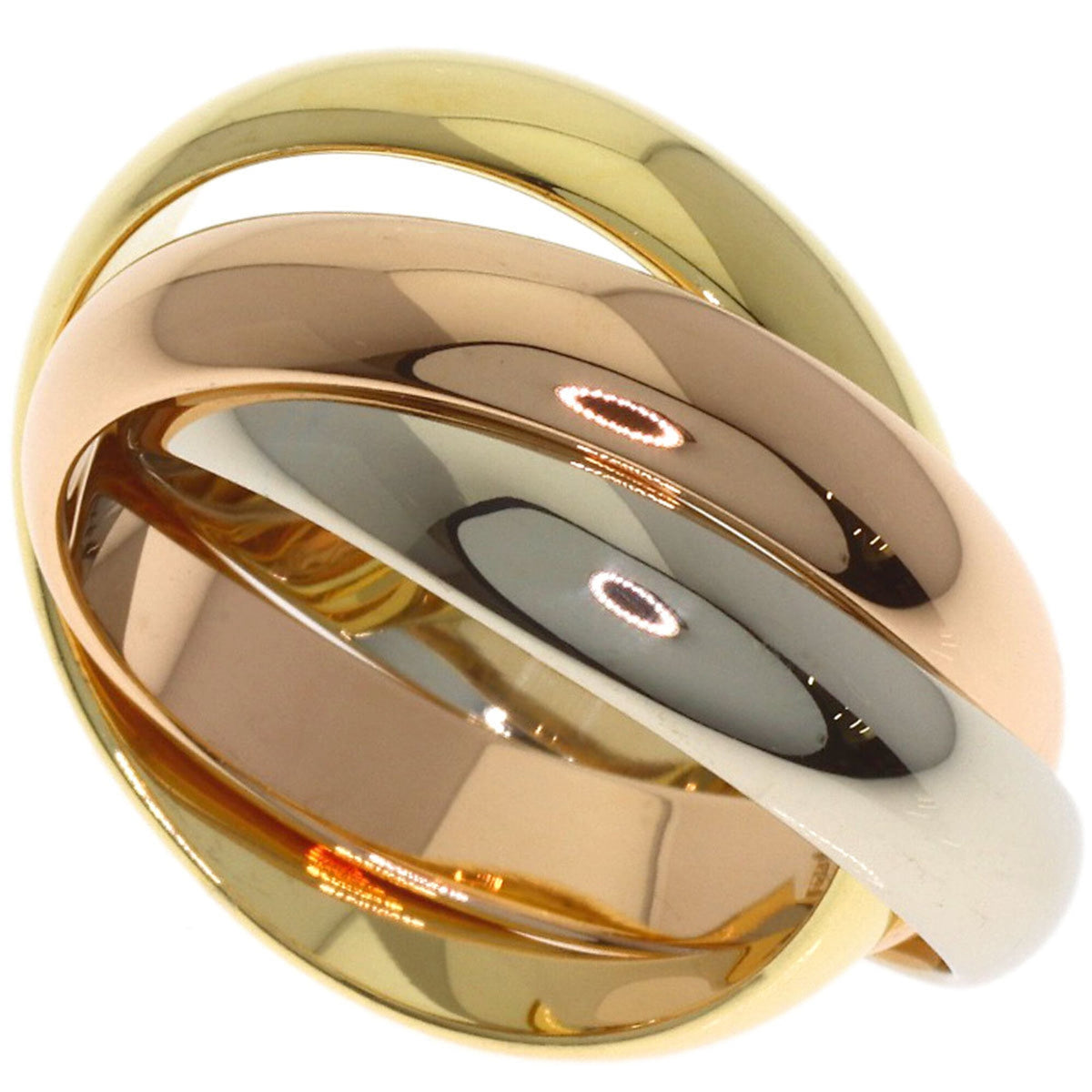 Cartier Yellow Gold (18K) Pink Gold (18K) White Gold (18K) Band Ring (Pre-Owned)