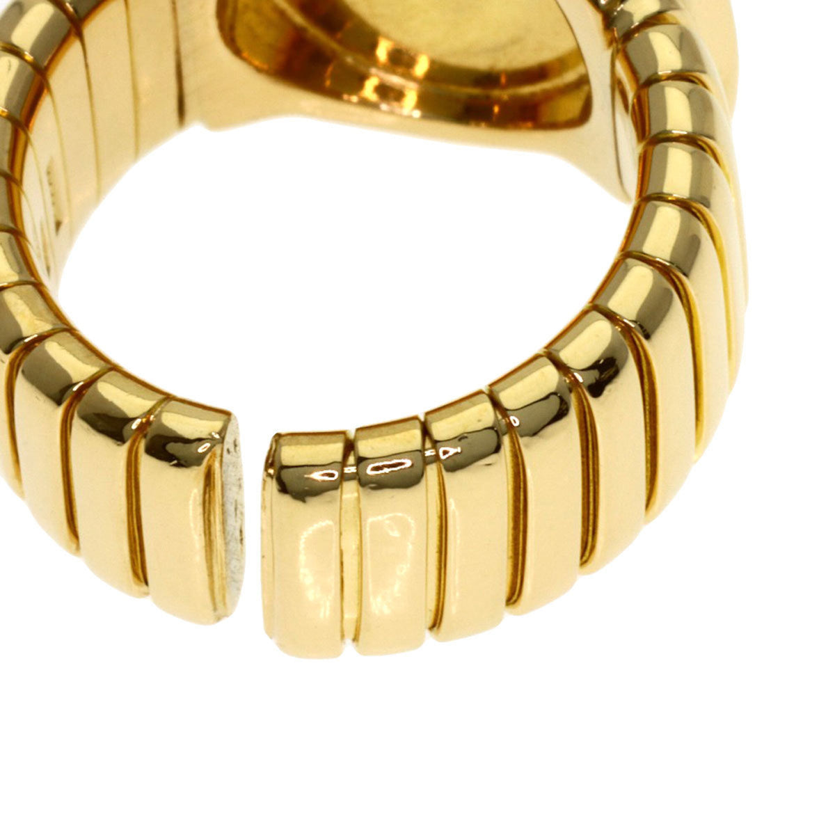 Bvlgari Yellow Gold Yellow Gold (18K) Band Ring (Pre-Owned)