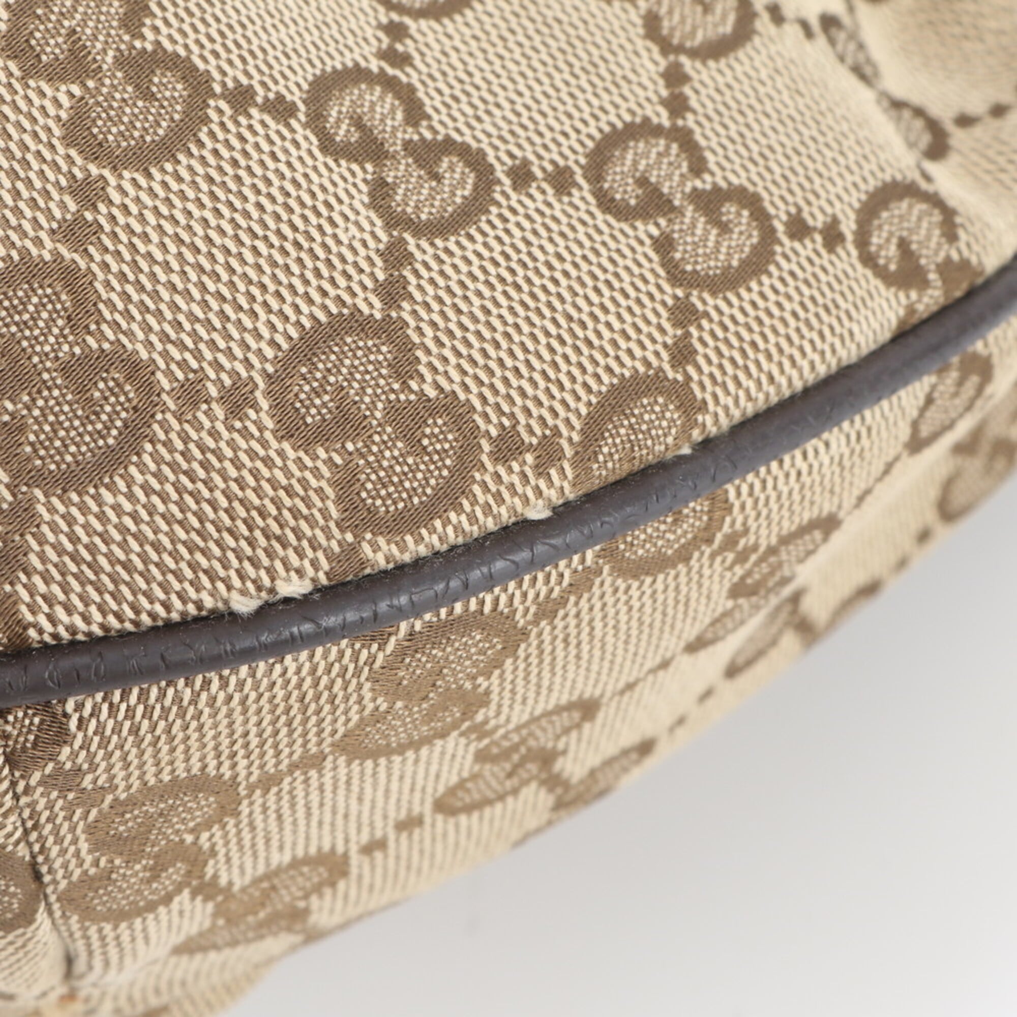 Gucci Gg Canvas Brown Gg Canvas Shoulder Bag (Pre-Owned)