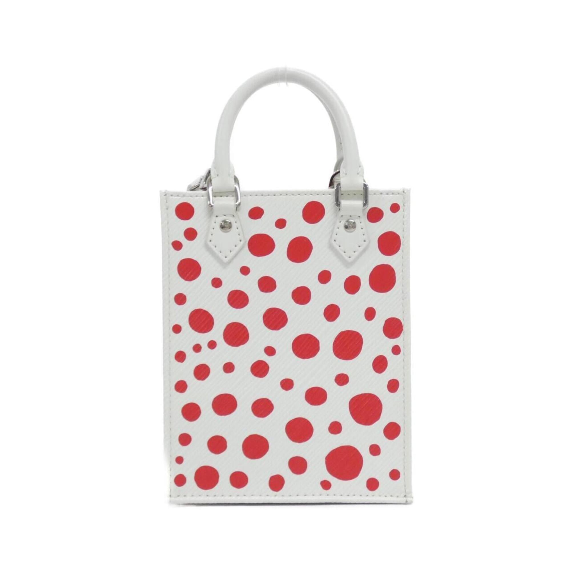 Louis Vuitton Epi Blanc Rouge Leather Handbag (Pre-Owned)