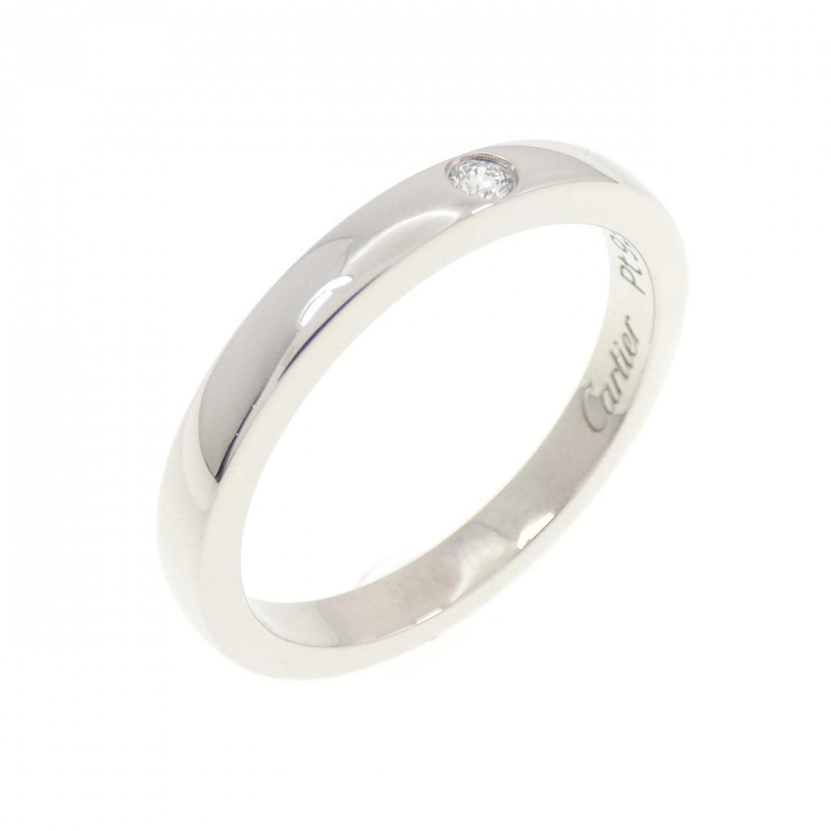 Cartier Platinum 950 Band Ring (Pre-Owned)