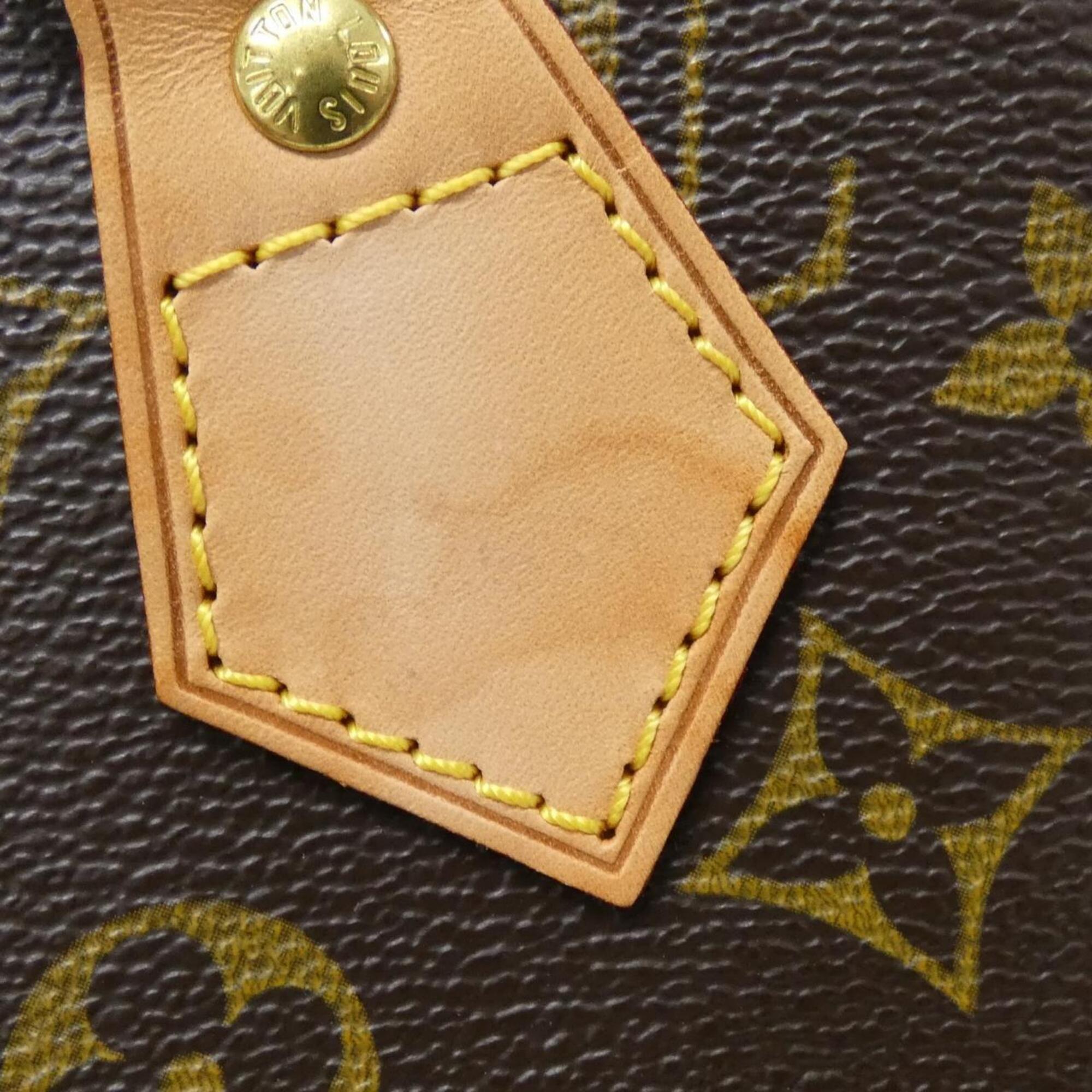 Louis Vuitton Marron Coated Canvas Handbag (Pre-Owned)