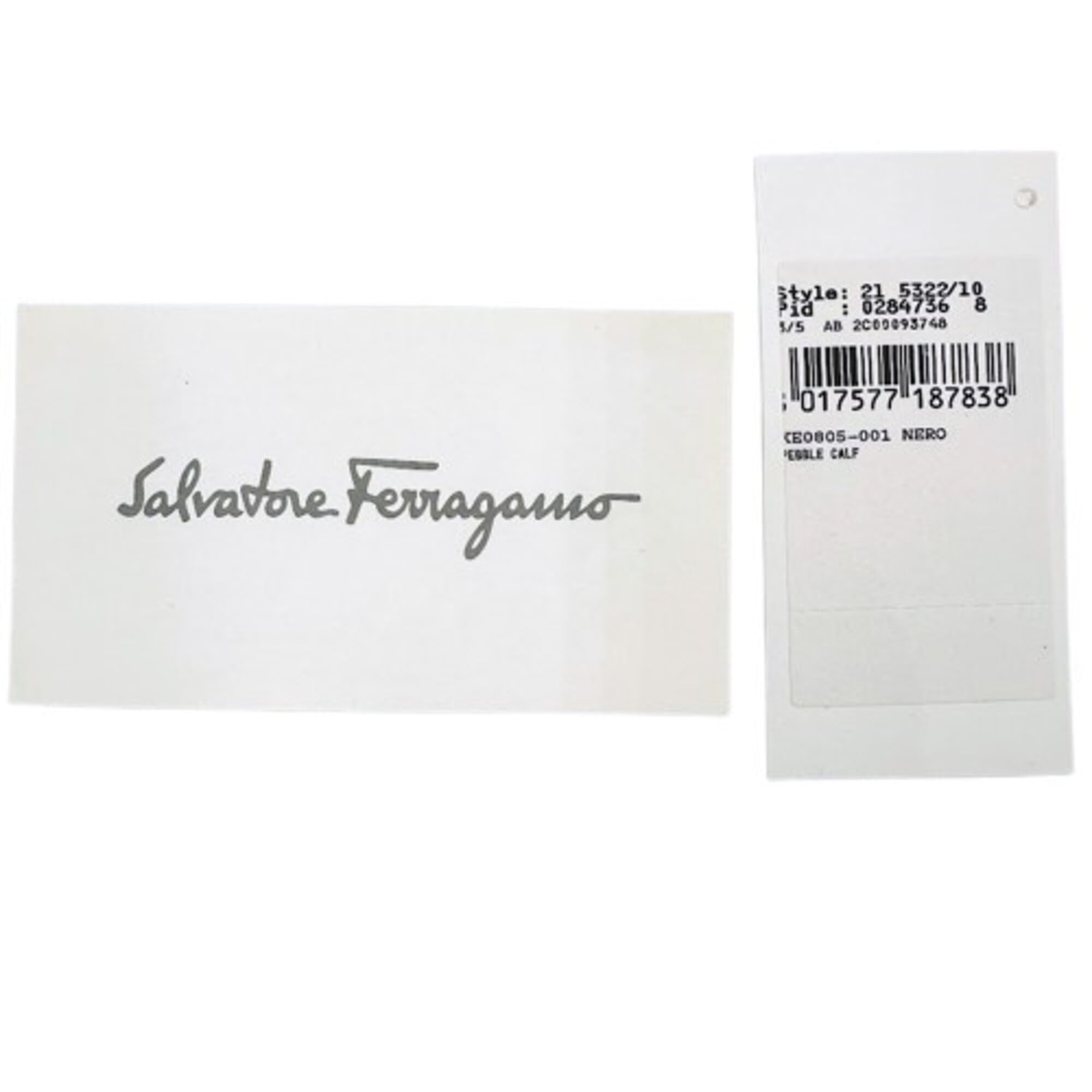 Salvatore Ferragamo Black Leather Handbag (Pre-Owned)