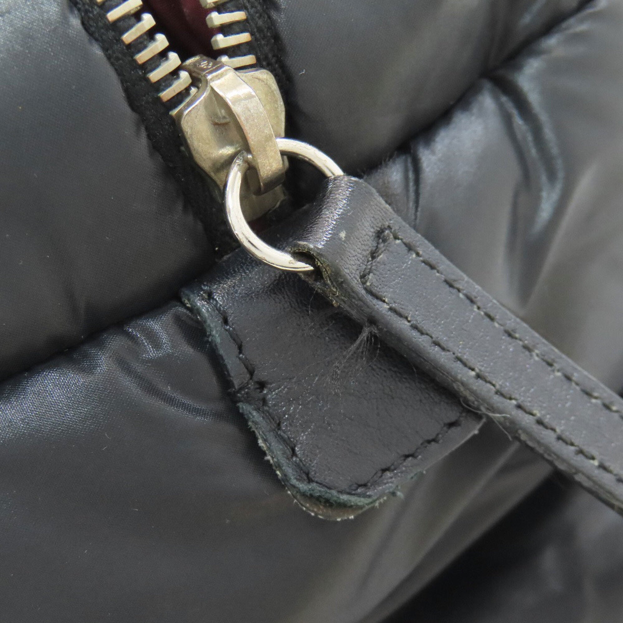 Chanel Black Nylon Handbag (Pre-Owned)