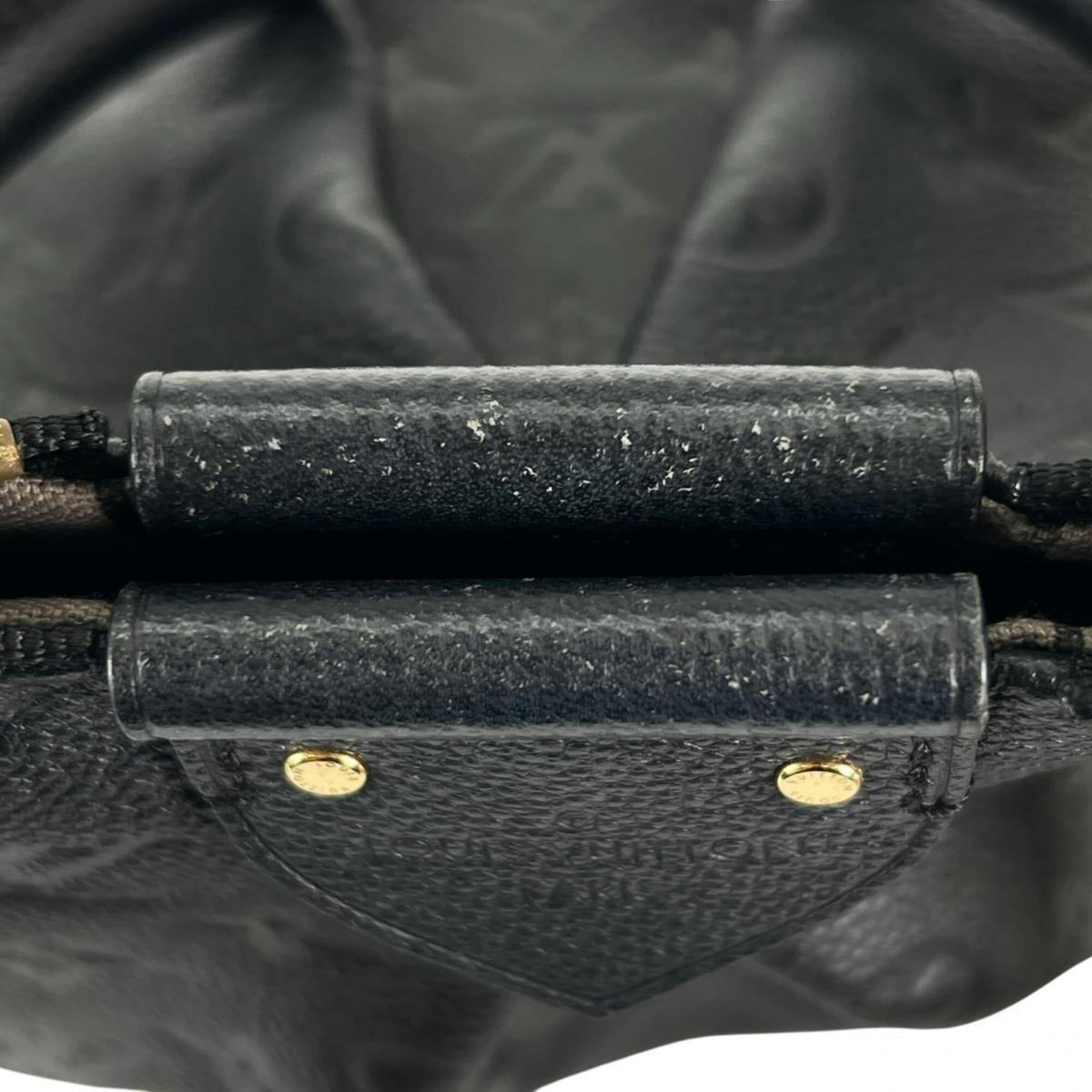 Louis Vuitton Black Monogram Empreinte Handbag Shoulder Bag (Pre-Owned)