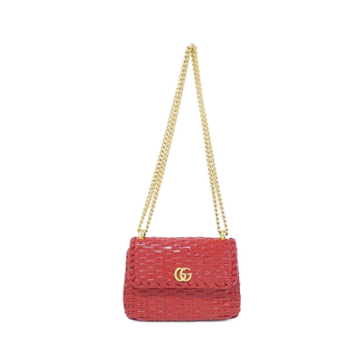 Gucci Red Color Handbag (Pre-Owned)