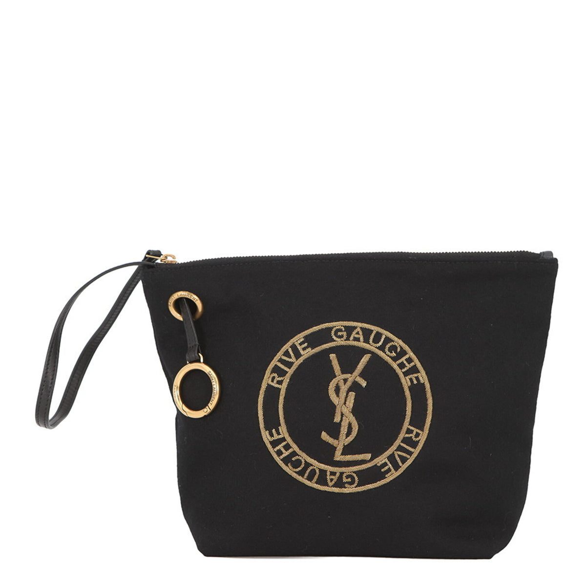 Yves Saint Laurent Black Wool Handbag (Pre-Owned)