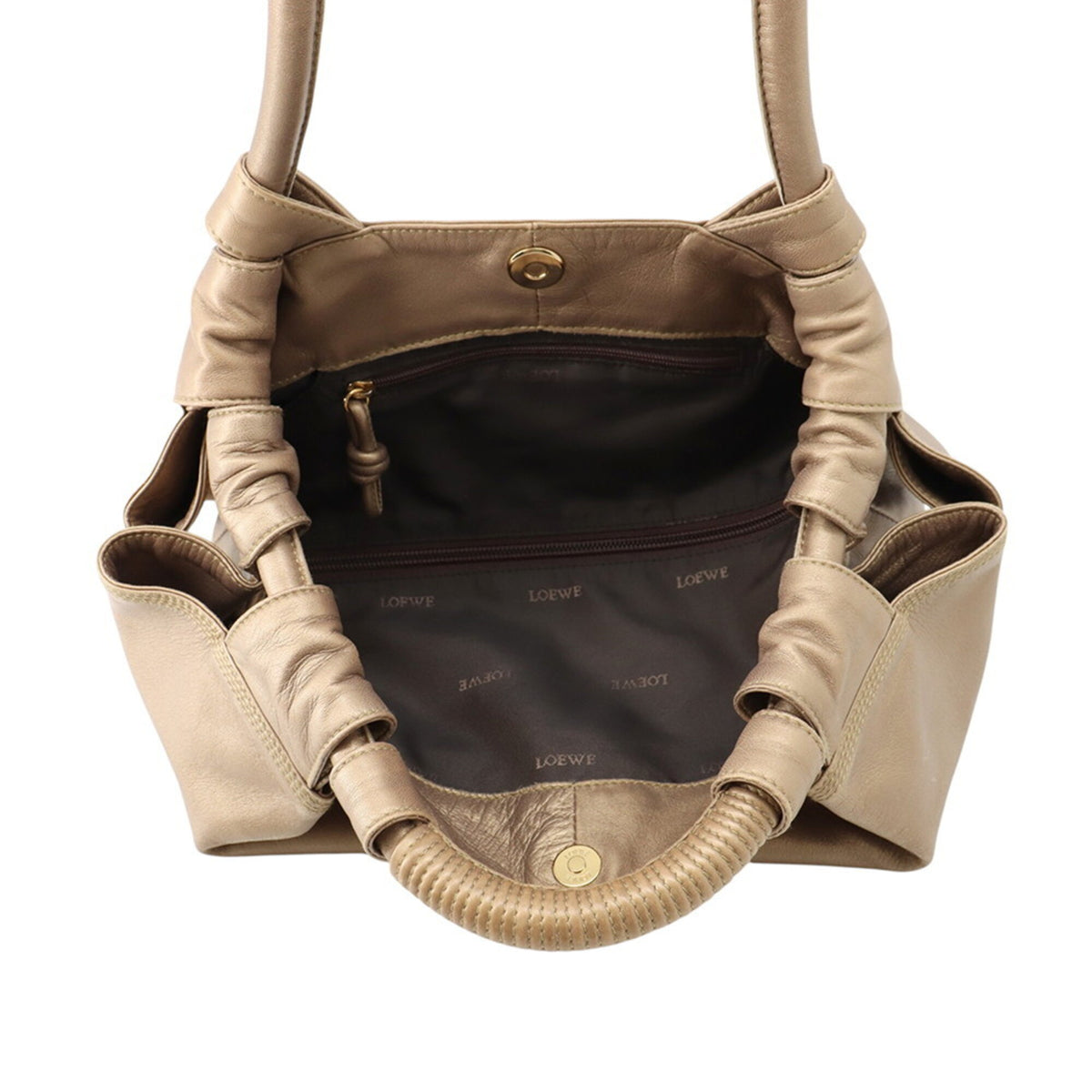 Loewe Brown Leather Handbag (Pre-Owned)
