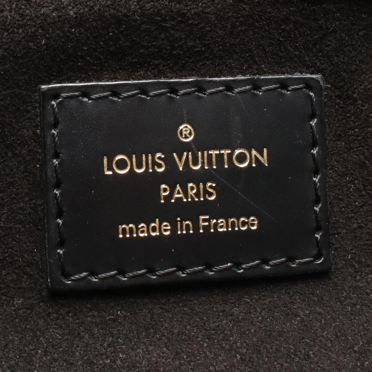Louis Vuitton Black Brown Noir Coated Canvas Leather Handbag (Pre-Owned)