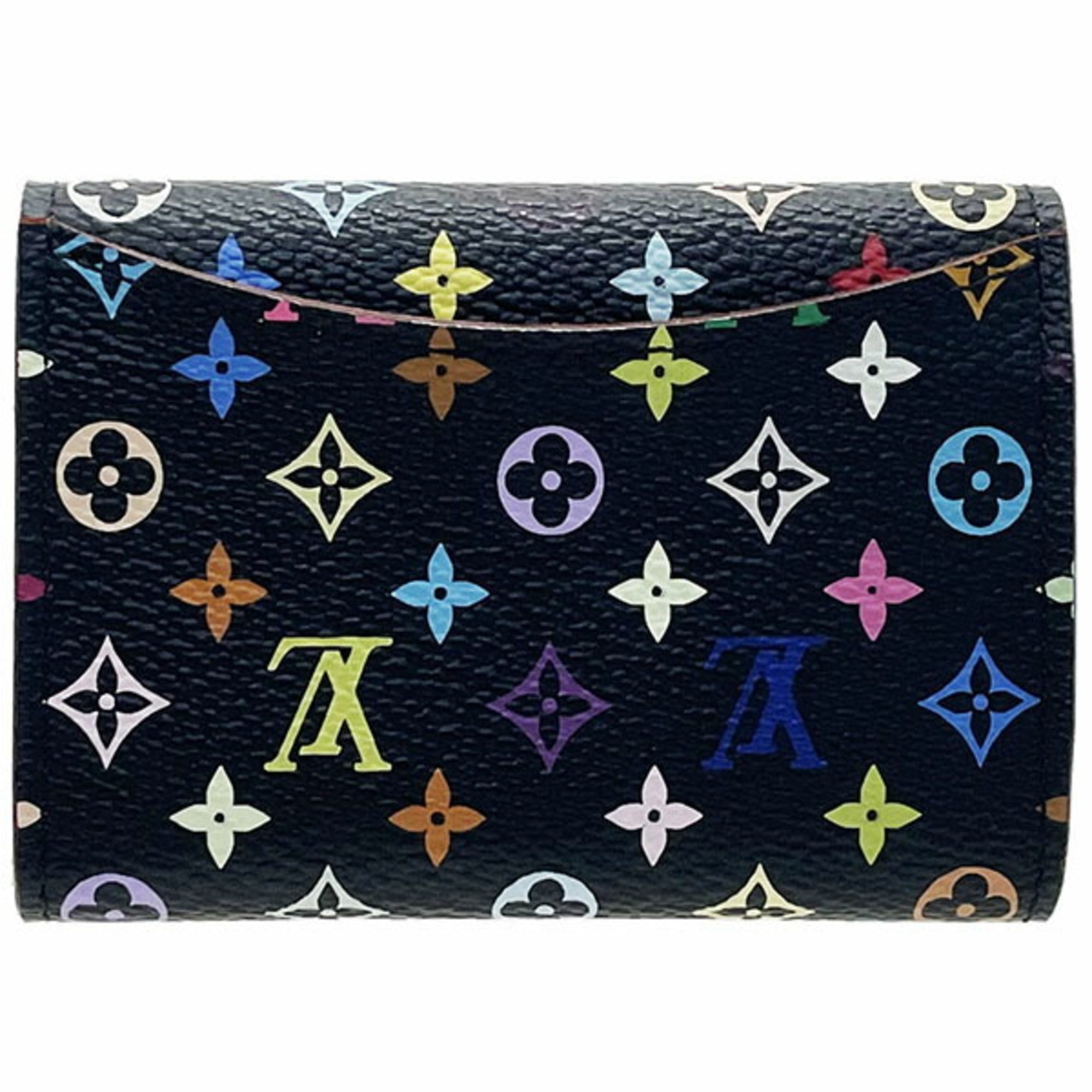 Louis Vuitton Monogram Multicolore Black Noir Monogram Multicolore Coin Purse/Coin Case (Pre-Owned)