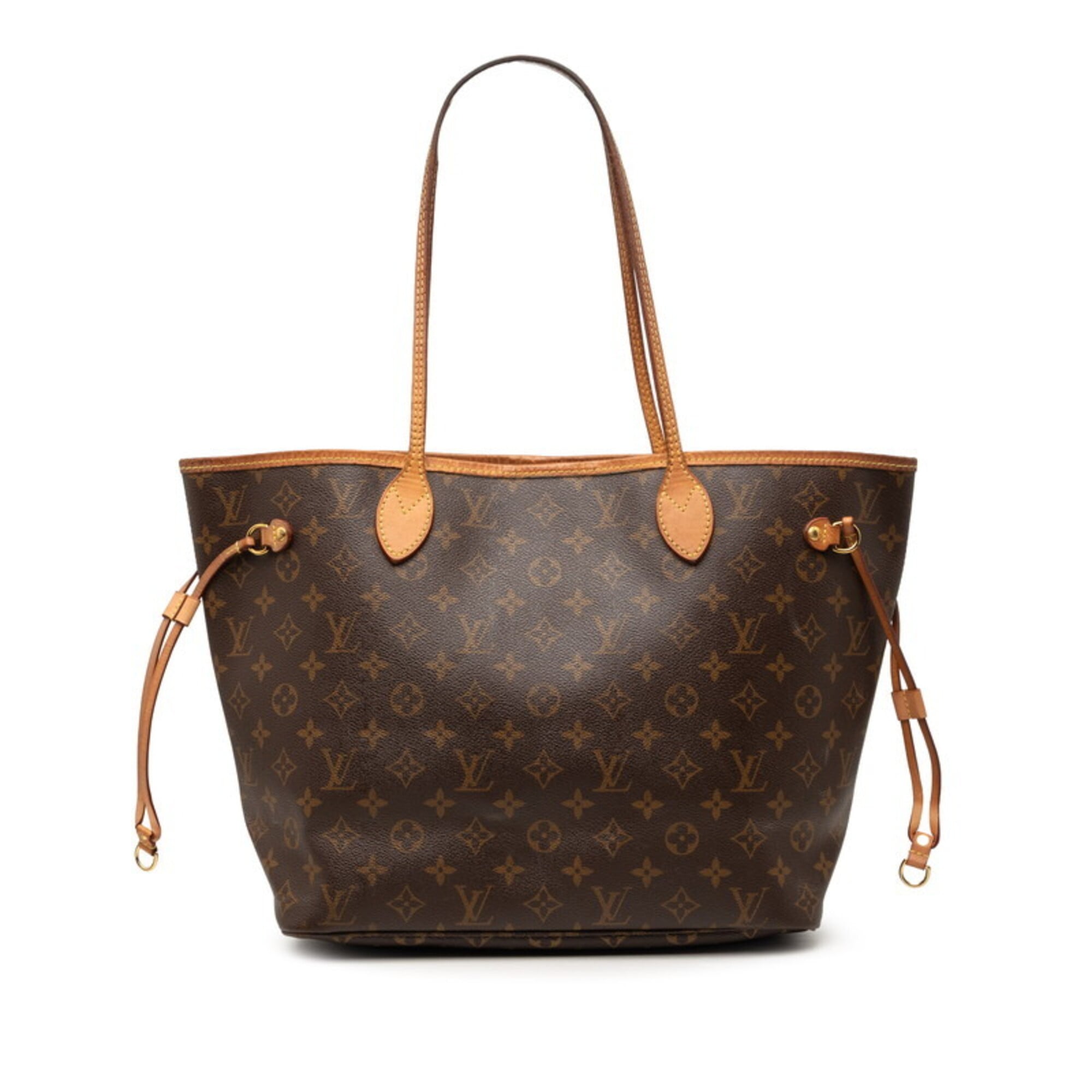 Louis Vuitton Brown Pvc Leather Shoulder Bag Tote Bag (Pre-Owned)