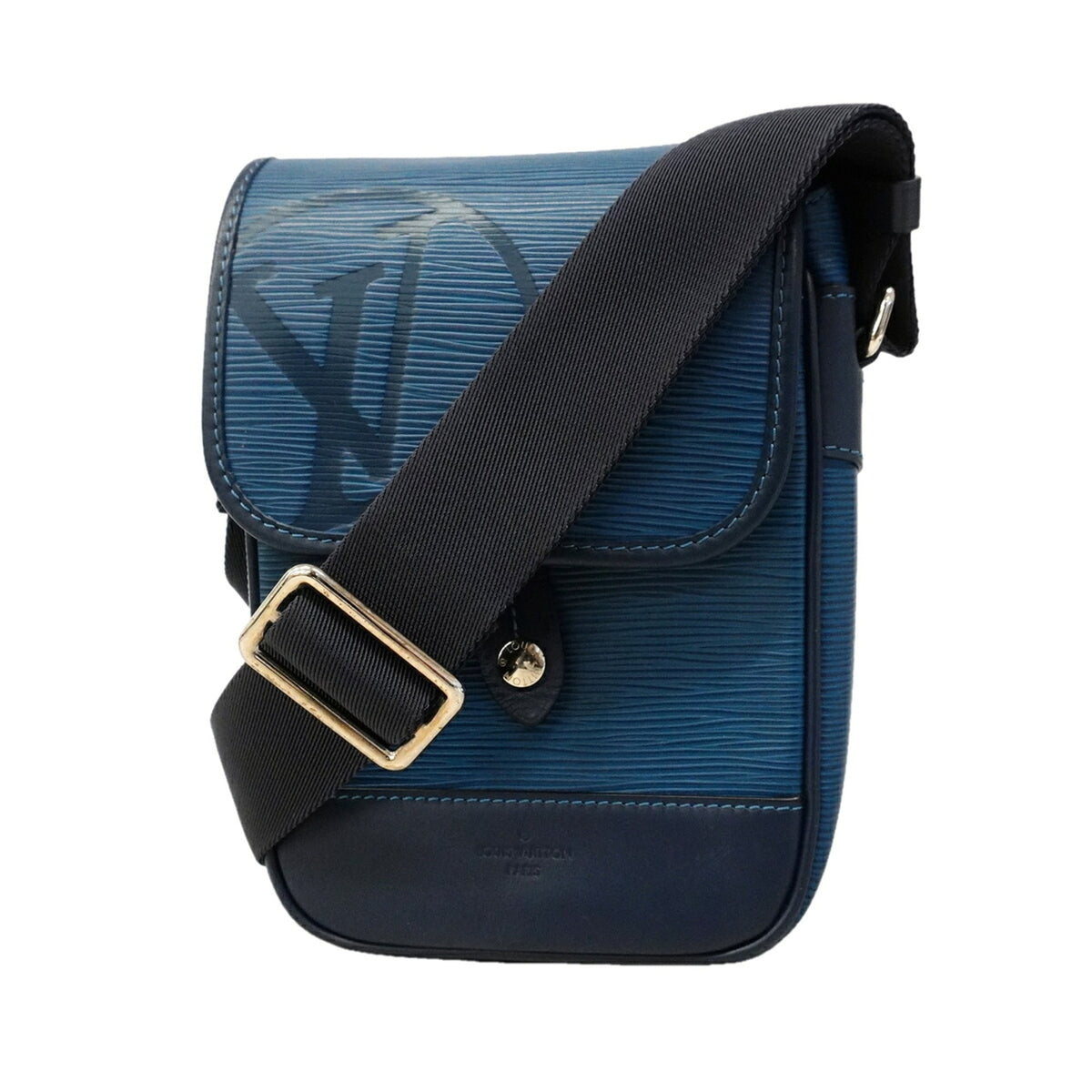 Louis Vuitton Navy Shoulder Bag (Pre-Owned)