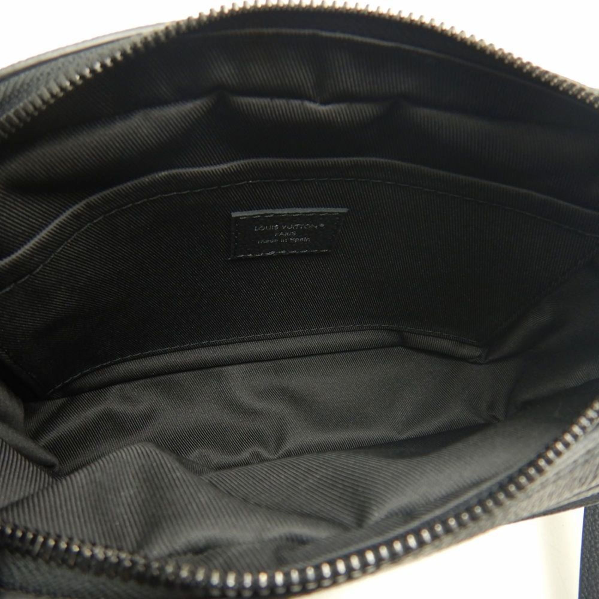 Louis Vuitton Black Noir Pvc Shoulder Bag (Pre-Owned)
