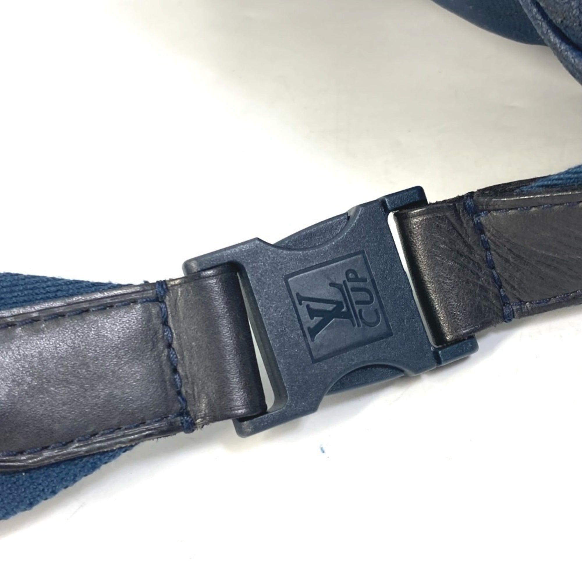 Louis Vuitton Blue Metal Sling Bag (Pre-Owned)