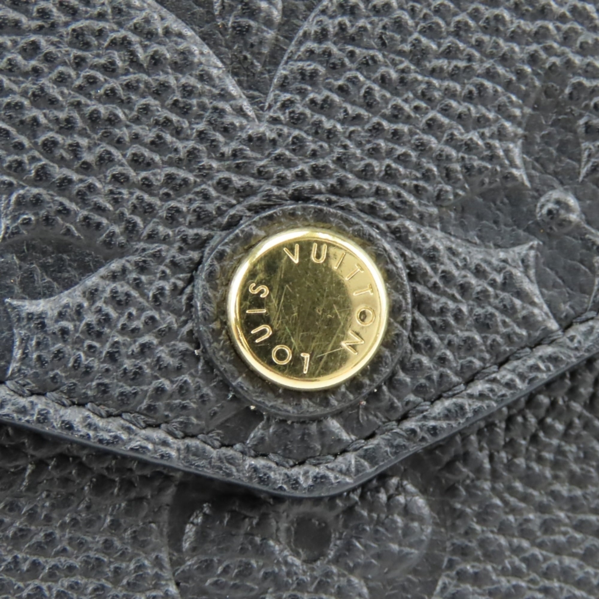 Louis Vuitton Noir Monogram Empreinte Pouch Shoulder Bag (Pre-Owned)