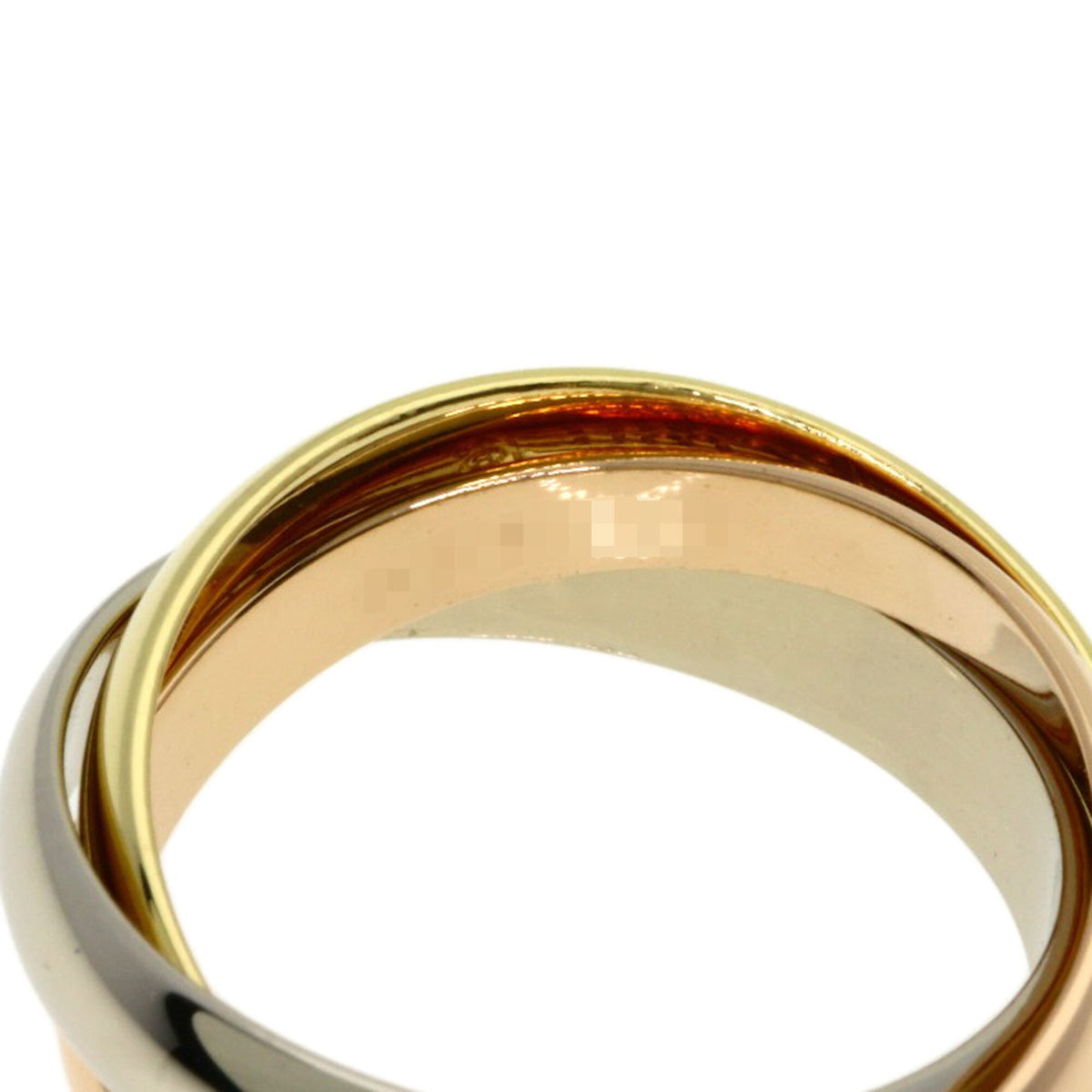 Cartier Trinity Yellow Gold (18K) Pink Gold (18K) White Gold (18K) Band Ring (Pre-Owned)