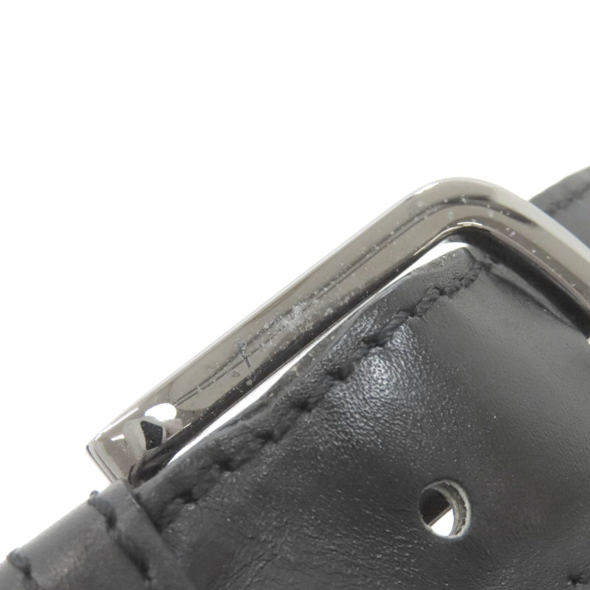 Christian Dior Trotter Black Canvas Shoulder Bag (Pre-Owned)