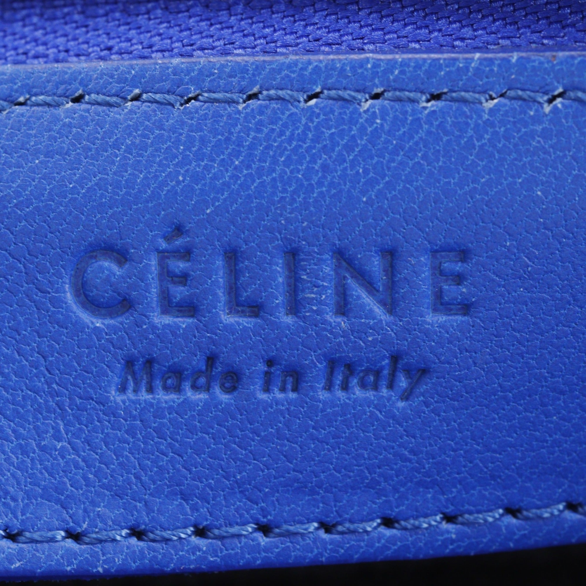 Celine Blue Shoulder Bag (Pre-Owned)