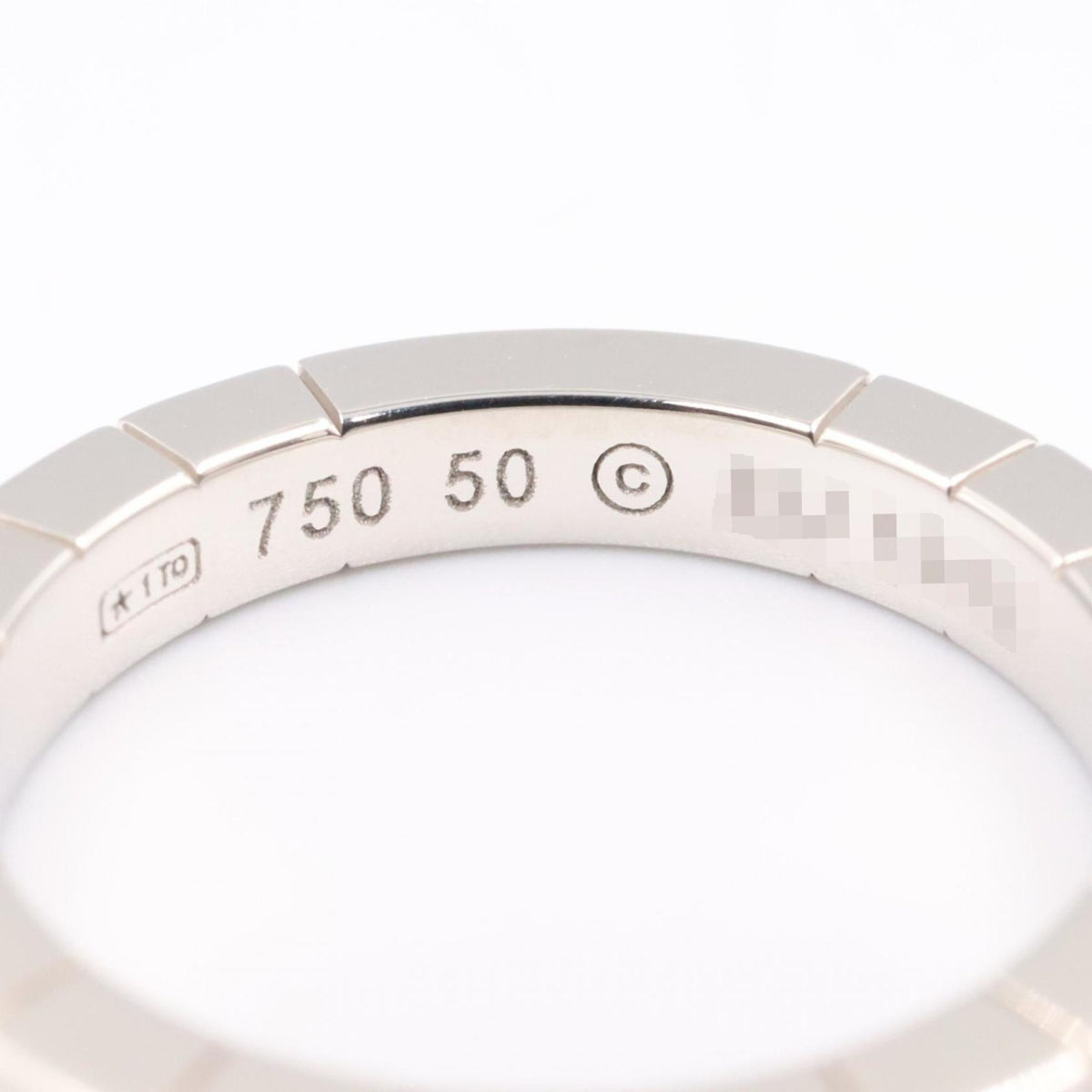 Cartier Silver White Gold (18K) Band Ring (Pre-Owned)