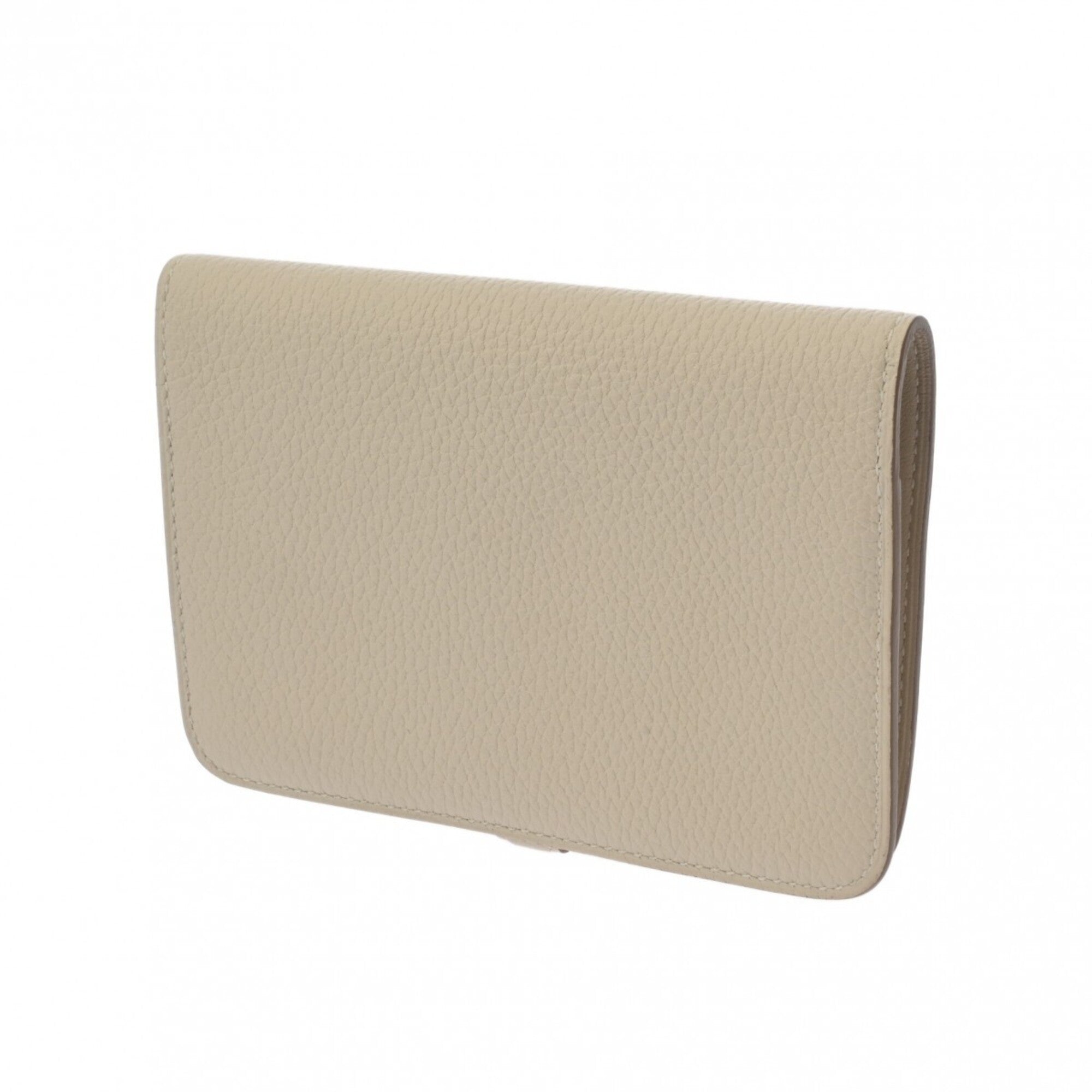 Hermes Togo Leather Wallet (Bi-Fold) (Pre-Owned)