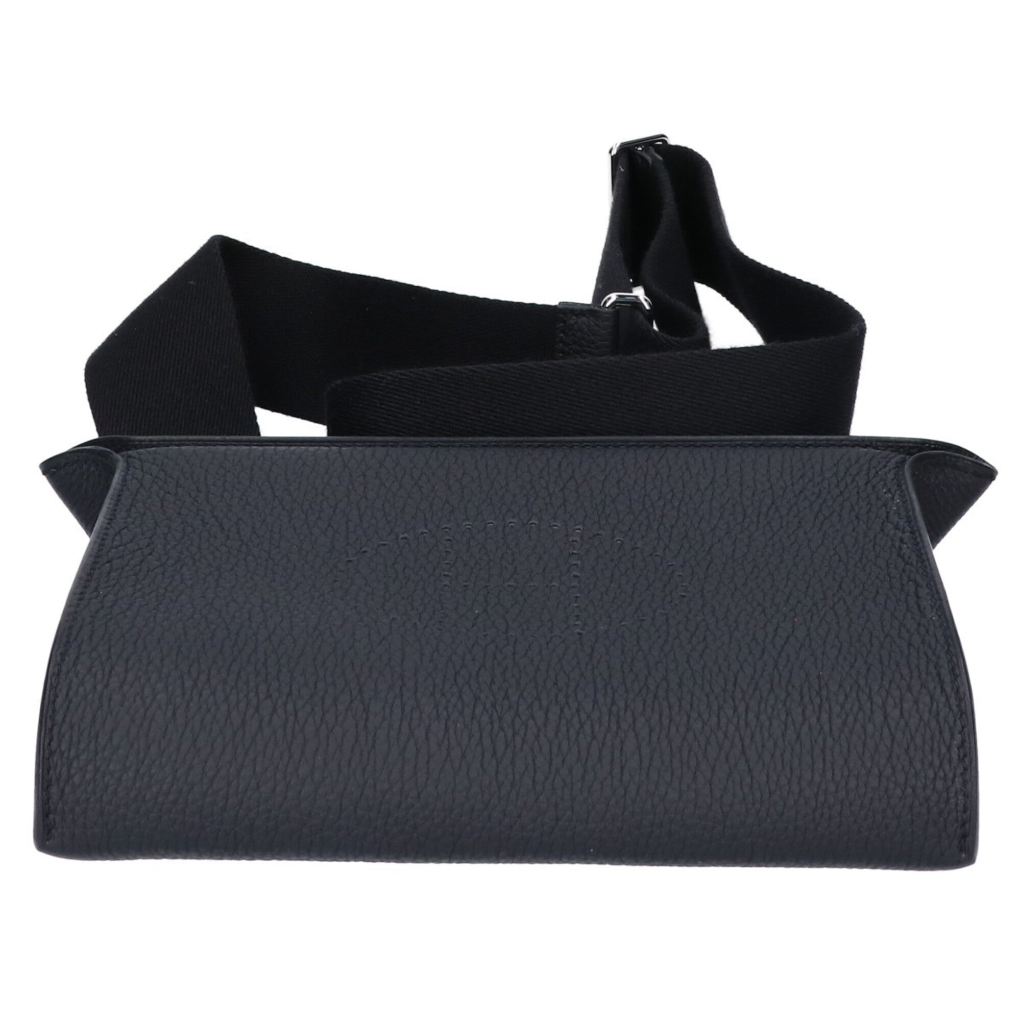 Hermes Black Togo Leather Shoulder Bag (Pre-Owned)