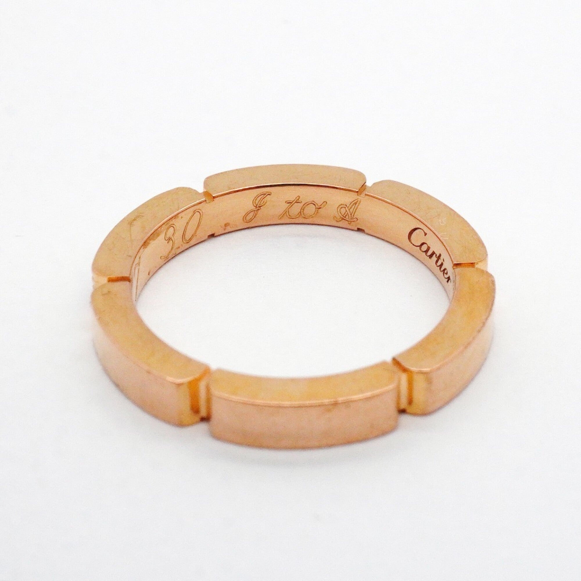 Cartier Pink Gold (18K) Band Ring (Pre-Owned)