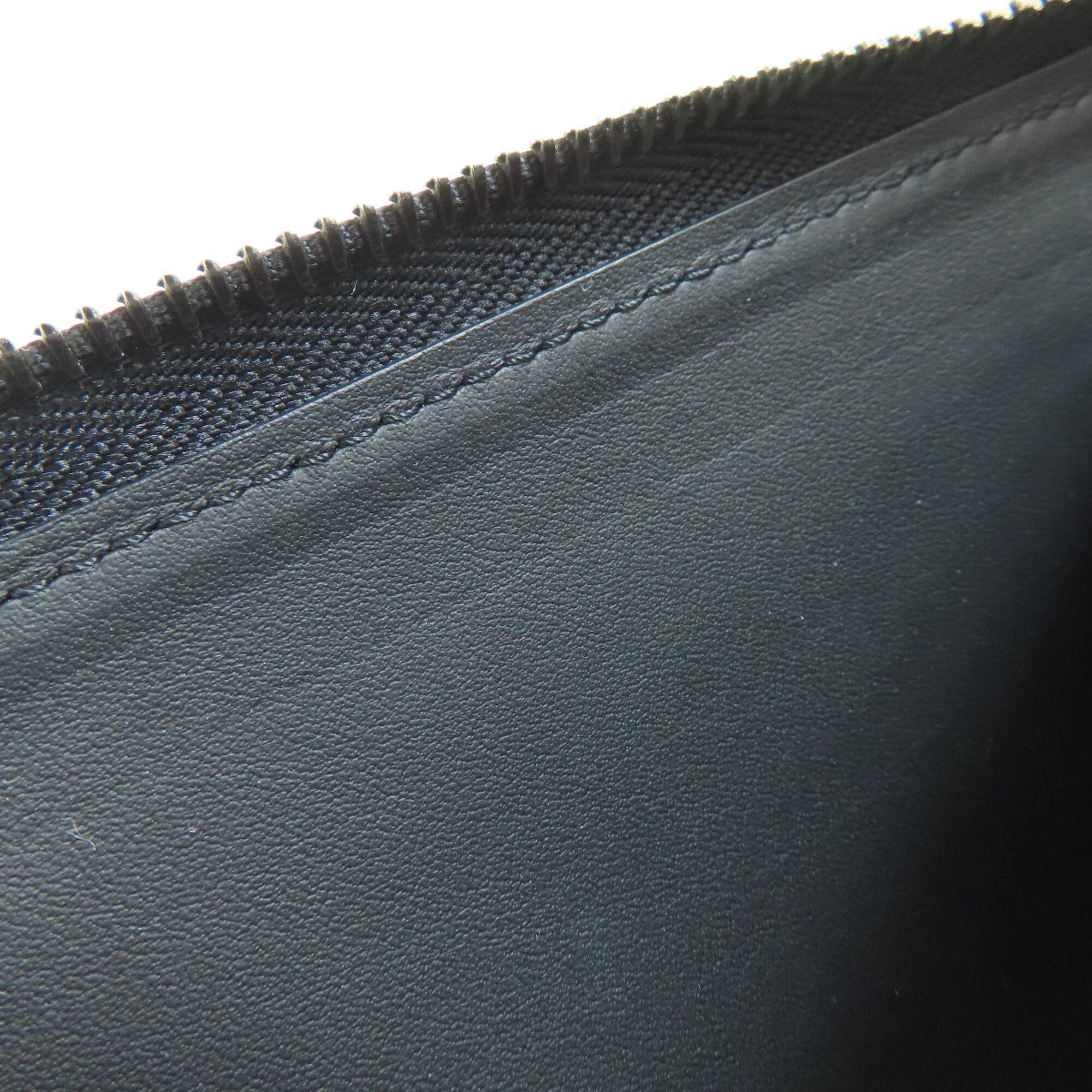 Louis Vuitton Mahina Noir Mahina Leather Long Wallet (Bi-Fold) (Pre-Owned)