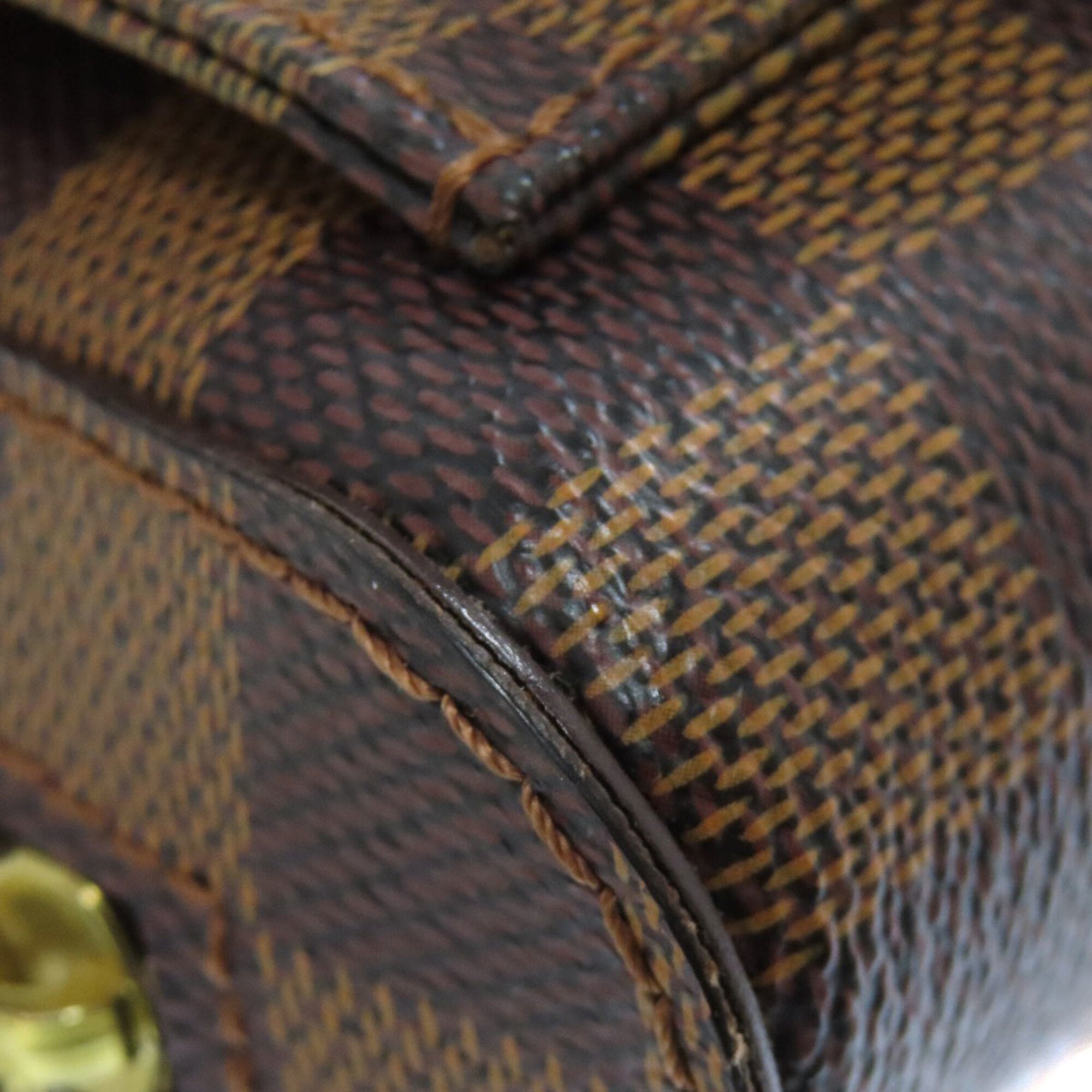 Louis Vuitton Damier Damier Canvas Ebene Damier Canvas Sling Bag (Pre-Owned)