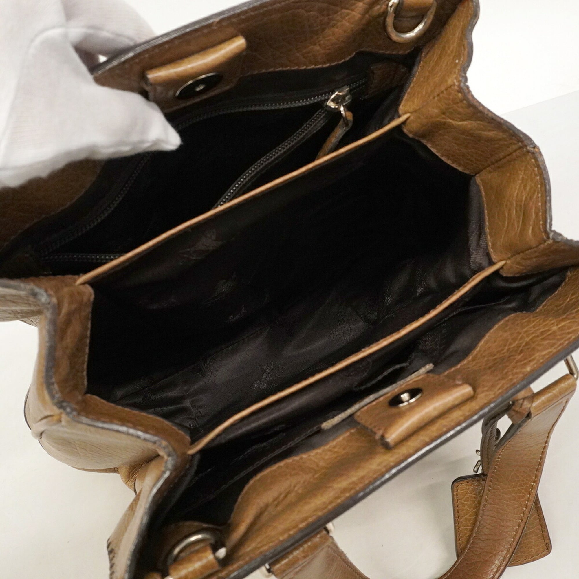 Celine Brown Leather Handbag (Pre-Owned)