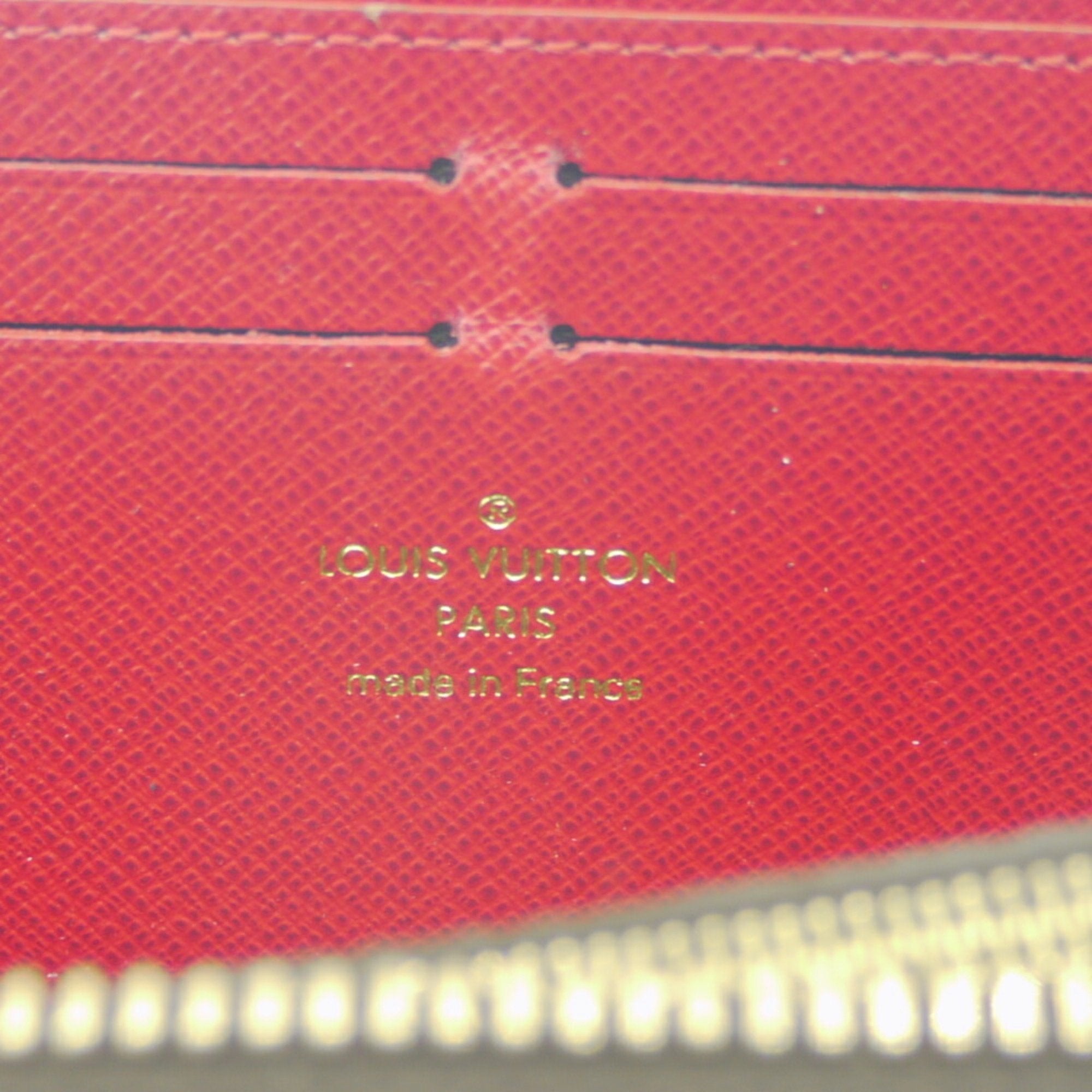 Louis Vuitton Brown Cerise Damier Canvas Long Wallet (Bi-Fold) (Pre-Owned)