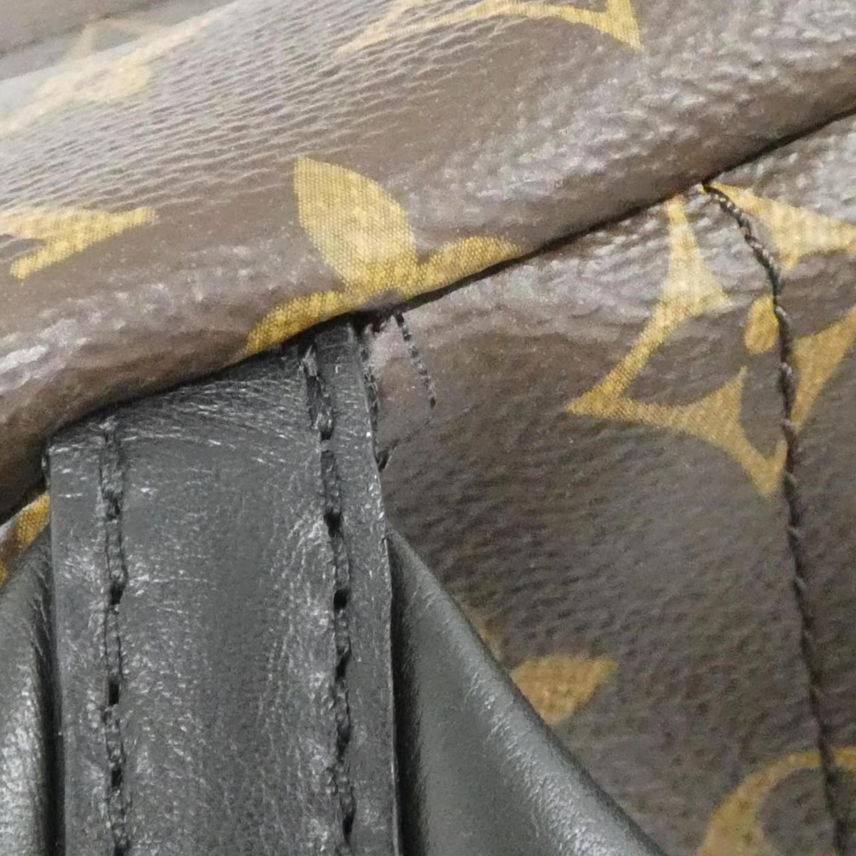 Louis Vuitton Brown Coated Canvas Backpack (Pre-Owned)