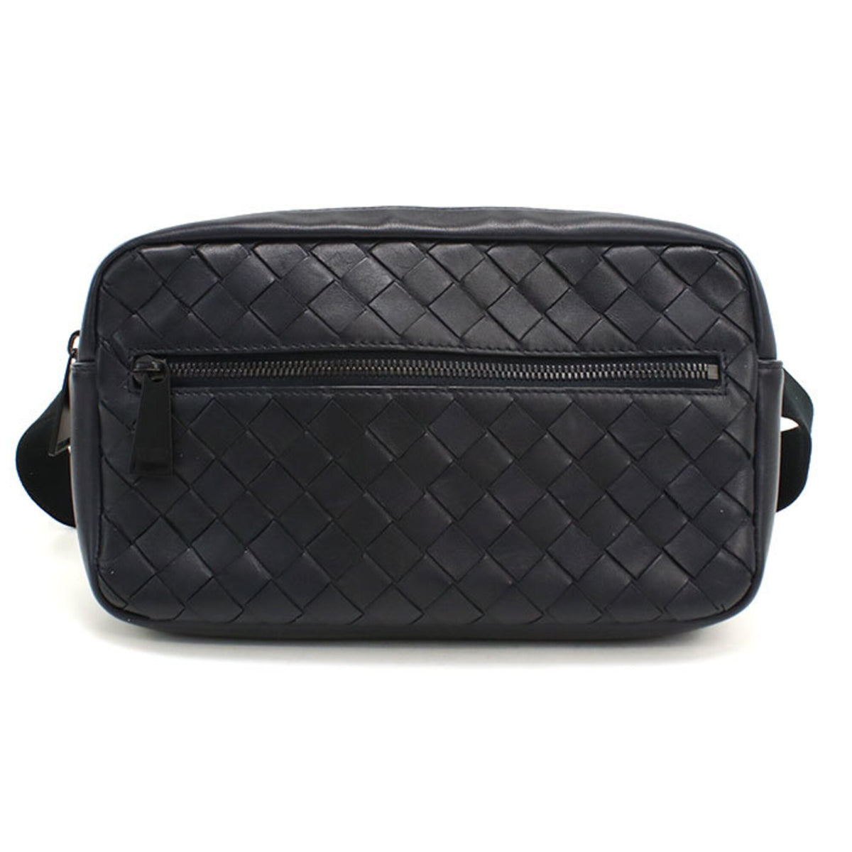 Bottega Veneta Black Leather Sling Bag (Pre-Owned)