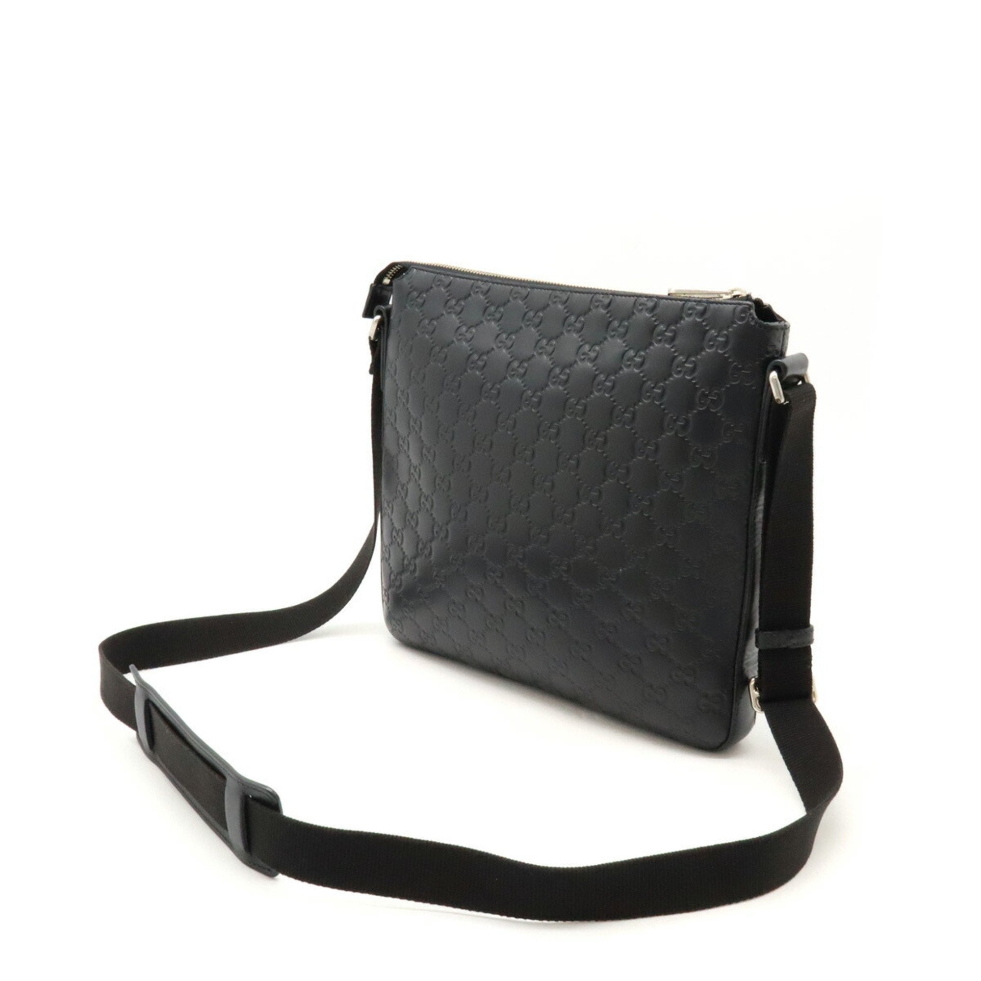 Gucci Black Leather Shoulder Bag (Pre-Owned)