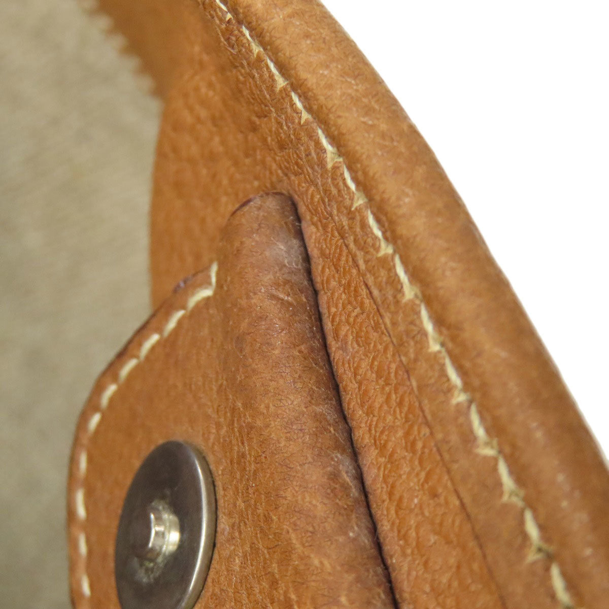Miu Miu Brown Canvas Shoulder Bag (Pre-Owned)