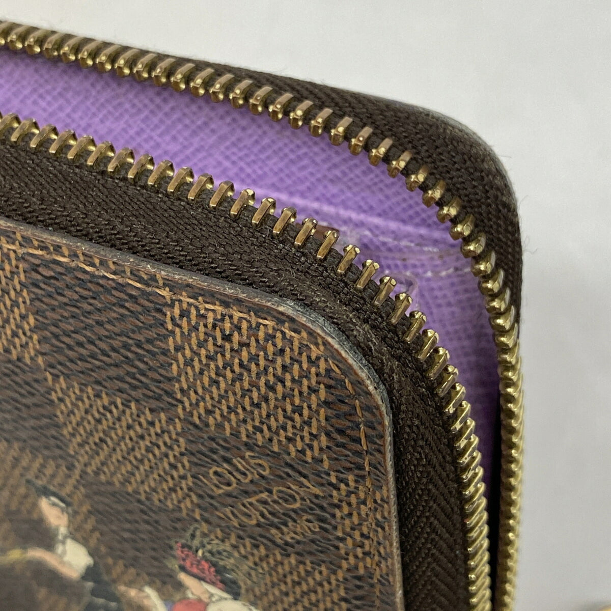 Louis Vuitton Violet Long Wallet (Bi-Fold) (Pre-Owned)