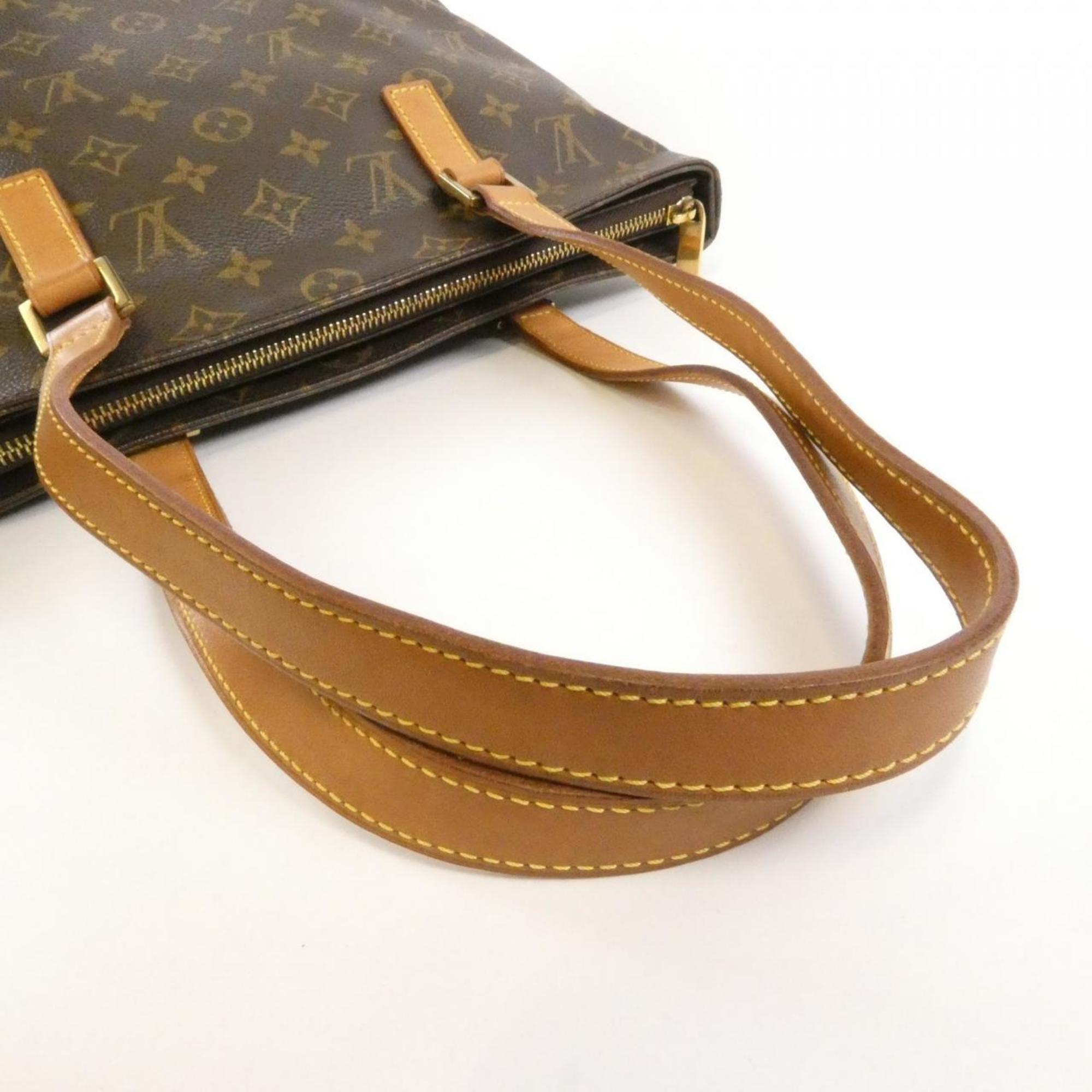 Louis Vuitton Brown Coated Canvas Handbag (Pre-Owned)